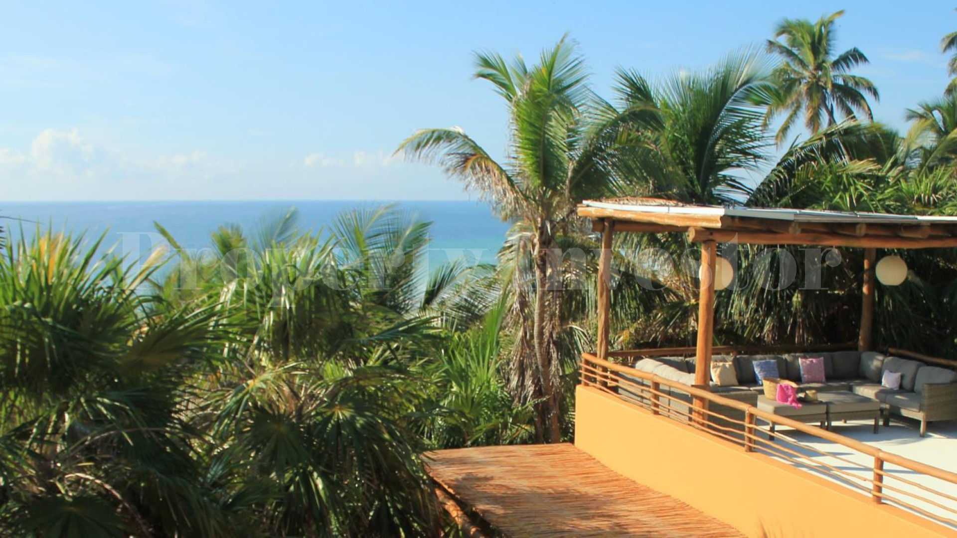 One-of-a-Kind 5 Bedroom Luxury Secluded Beachfront Eco Villa in the Sian Ka'an Biosphere Reserve, Tulum, Mexico