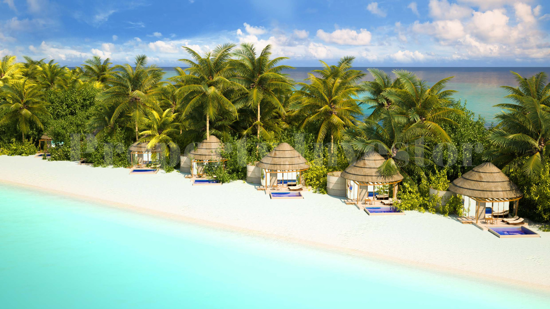 Operational 4* Star Eco Island Resort with Ready 174 Room Redevelopment/Expansion Plan for Sale in the Maldives