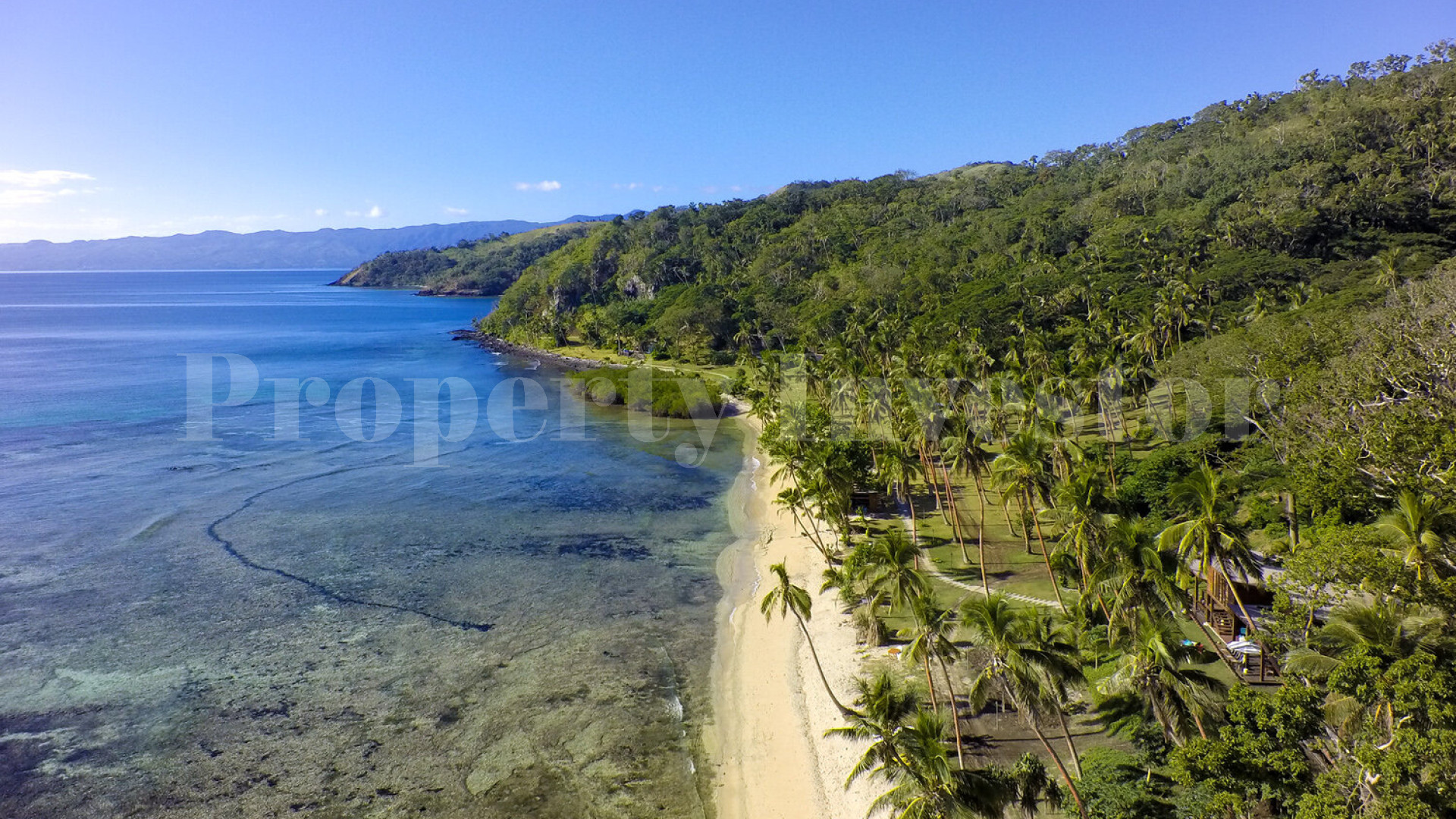 Award Winning 8 Villa Boutique Island Resort for Sale on the Rainbow Reef, Fiji