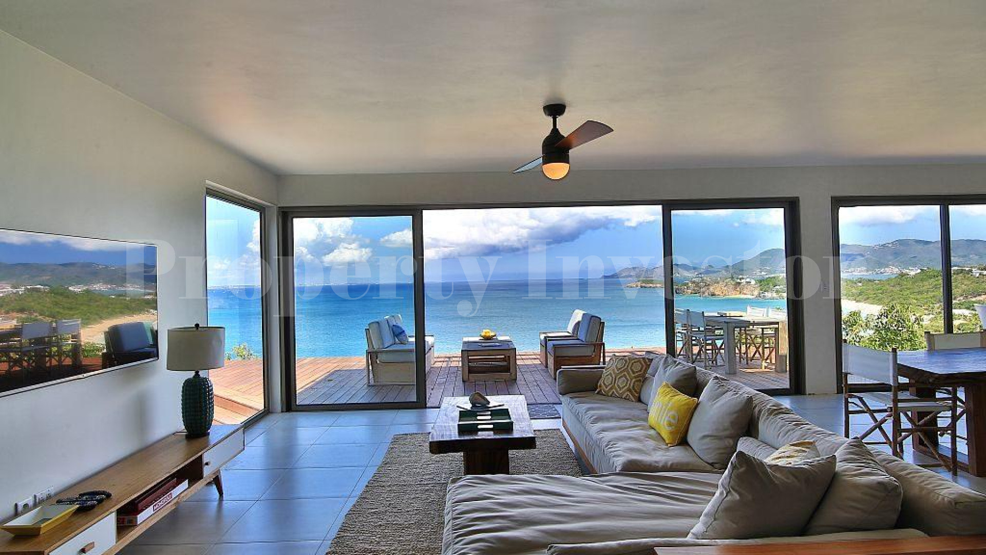 Jaw-dropping 5 Bedroom Luxury Oceanview Villa for Sale in Les Terres Basses, St. Martin