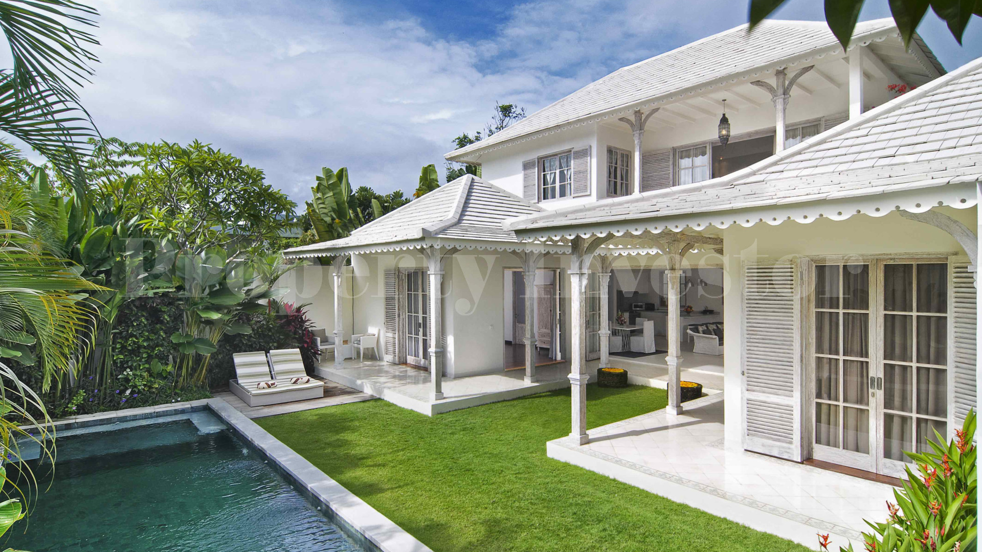 Elegant 3 Bedroom Colonial Style Villa for Sale in Batu Belig Seminyak, Bali