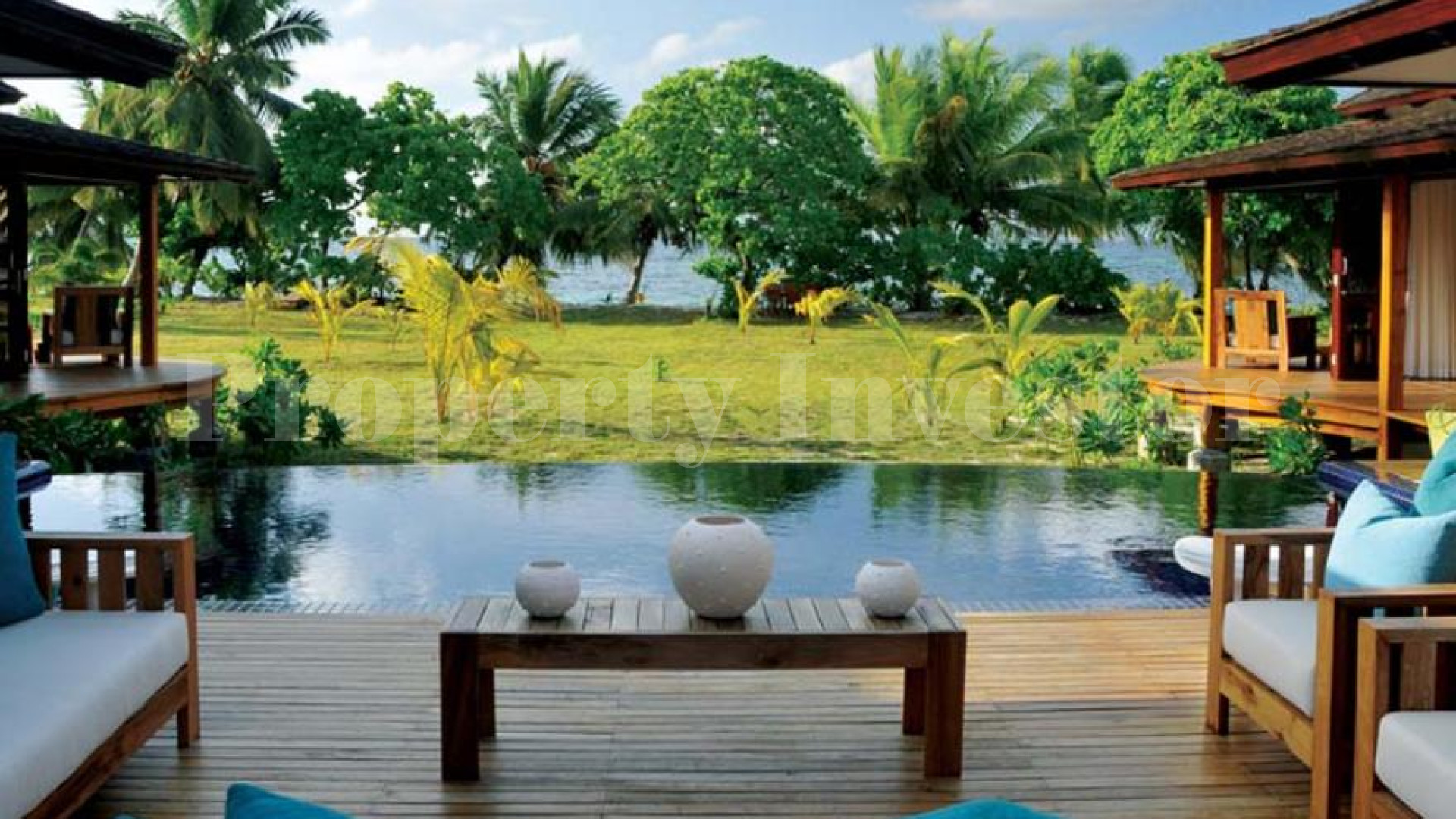 Private 4 Bedroom Luxury Beachfront Villa for Sale on Desroches Island, Seychelles