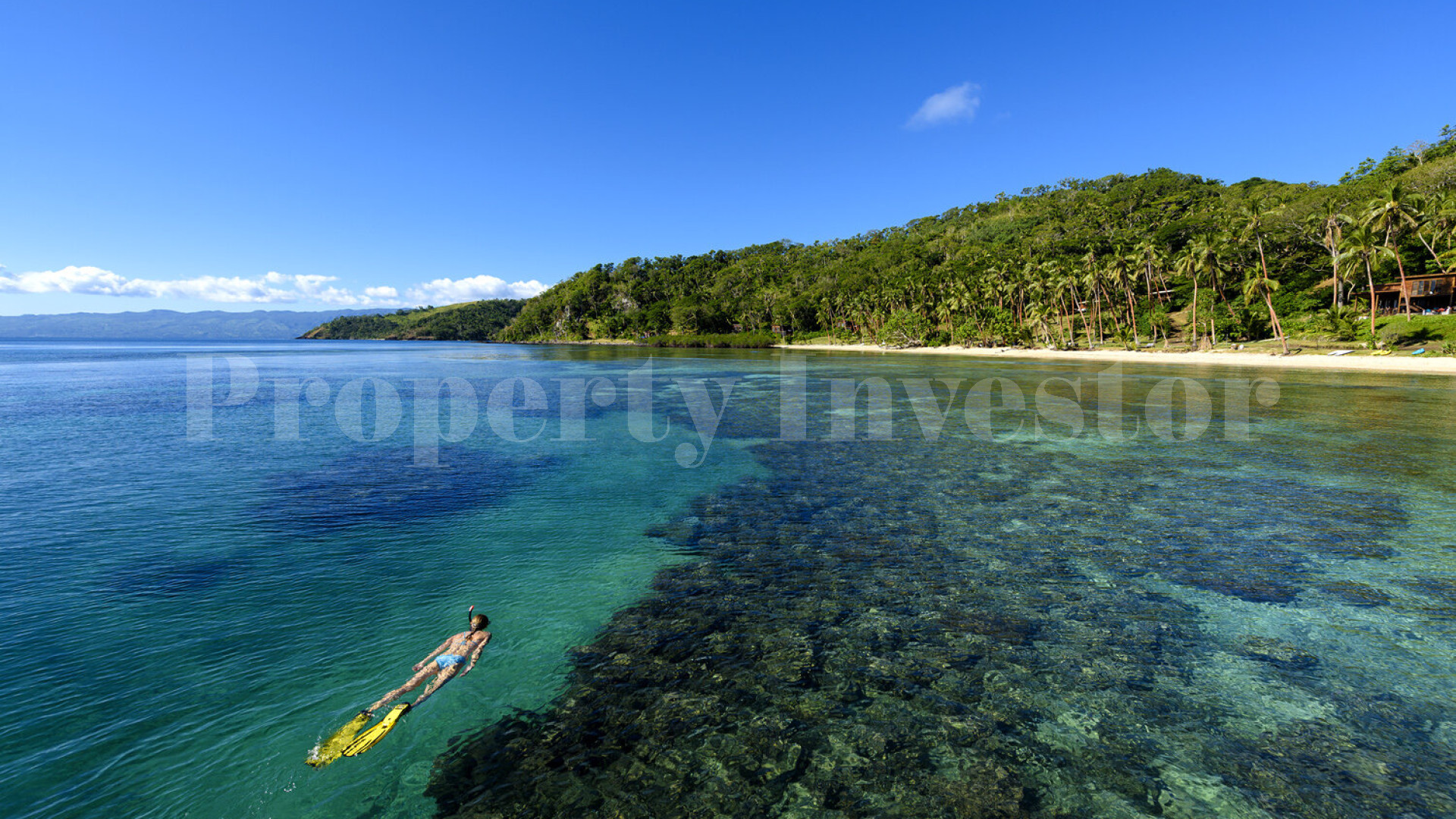 Award Winning 8 Villa Boutique Island Resort for Sale on the Rainbow Reef, Fiji