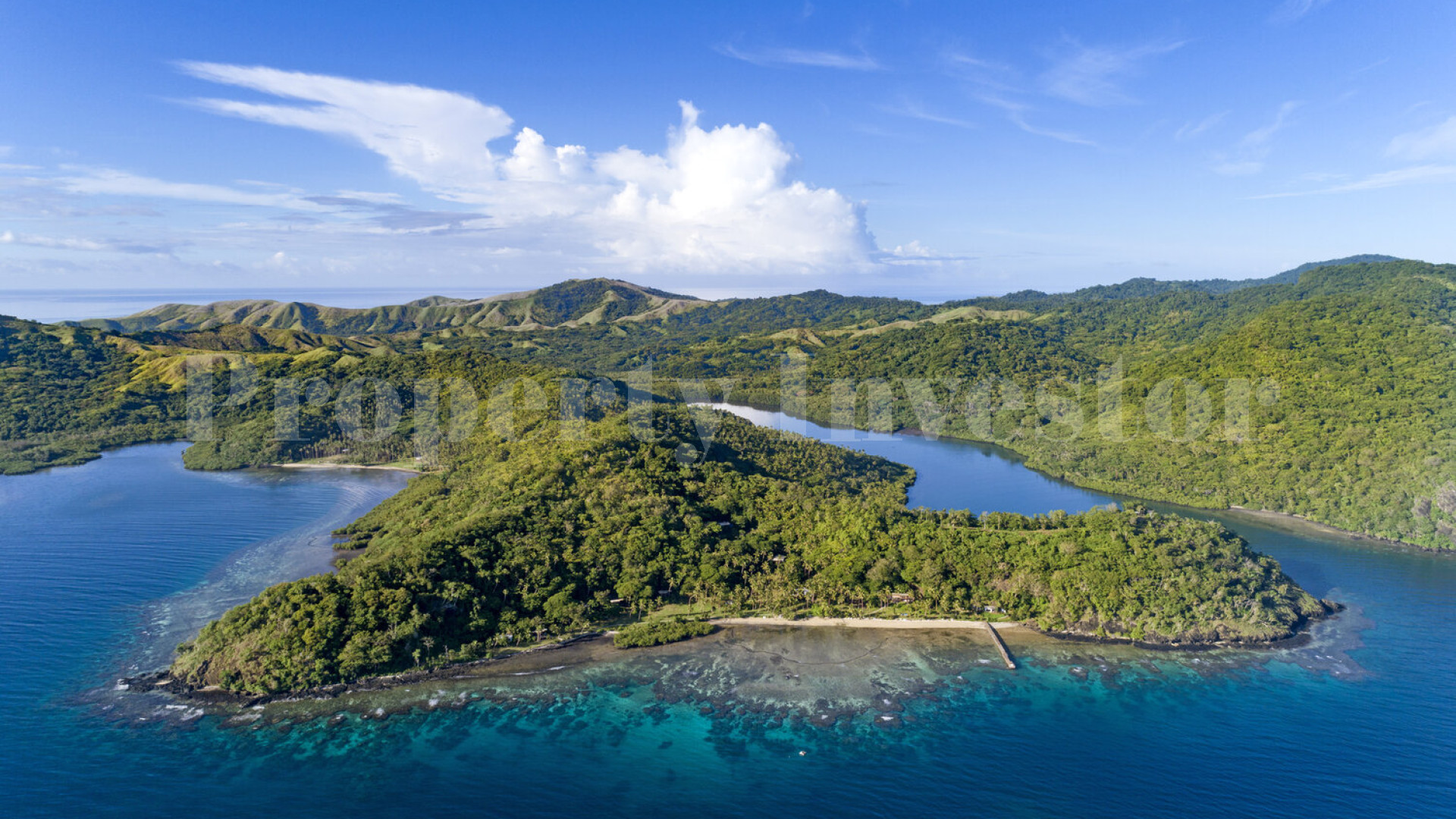 Award Winning 8 Villa Boutique Island Resort for Sale on the Rainbow Reef, Fiji