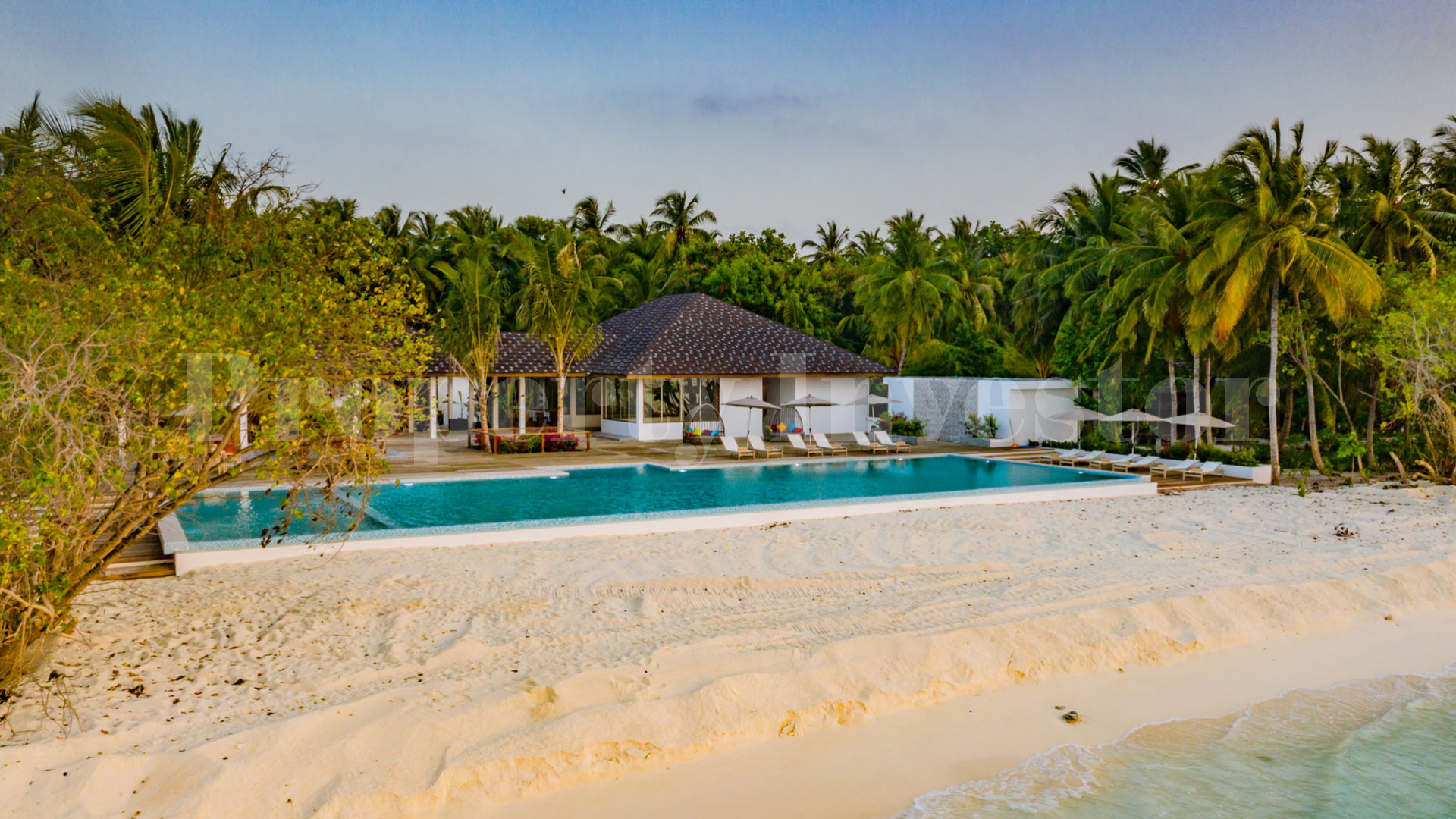 Luxury 60 Villa Island Resort for Sale in the Maldives