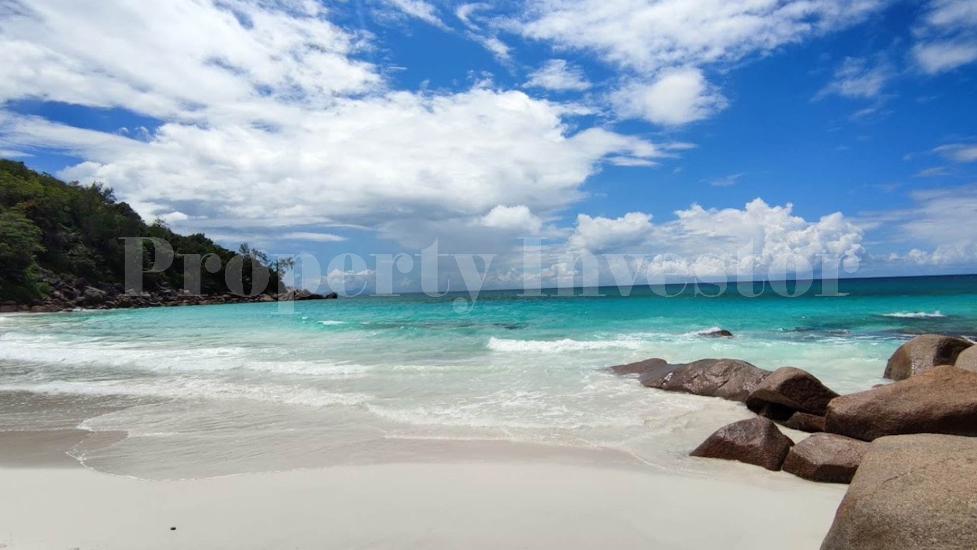 Beautiful 1.5 Hectare Beachfront Lot with Great Residential & Commercial Development Potential for Sale on Praslin Island, Seychelles