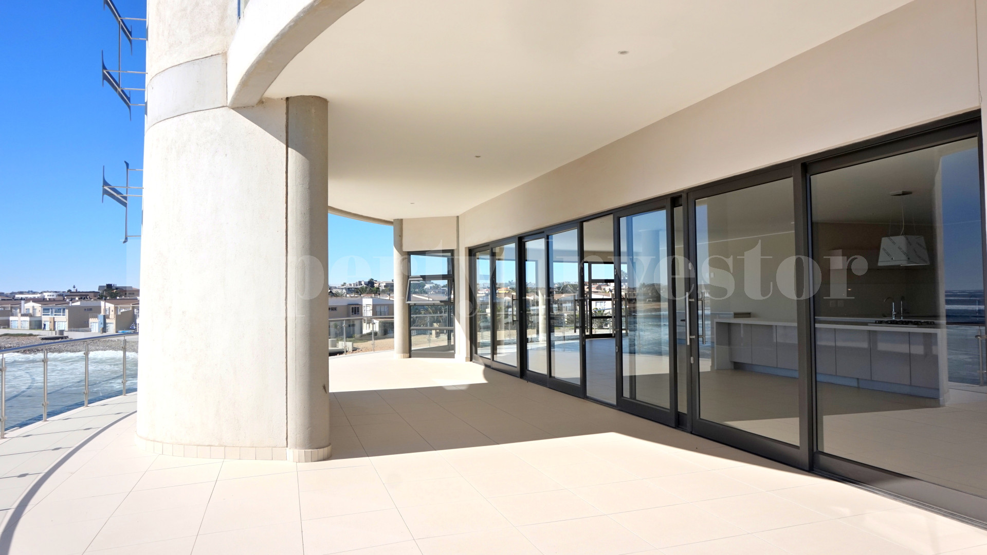 Exclusive 4 Bedroom Luxury Waterfront Penthouse with Spectacular Ocean Views & Balconies for Sale in Swakopmund, Namibia