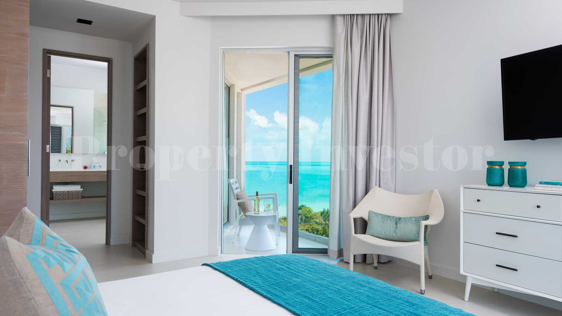 Gorgeous 15 Bedroom Private Beach Club Residence on Long Bay Beach, Turks & Caicos