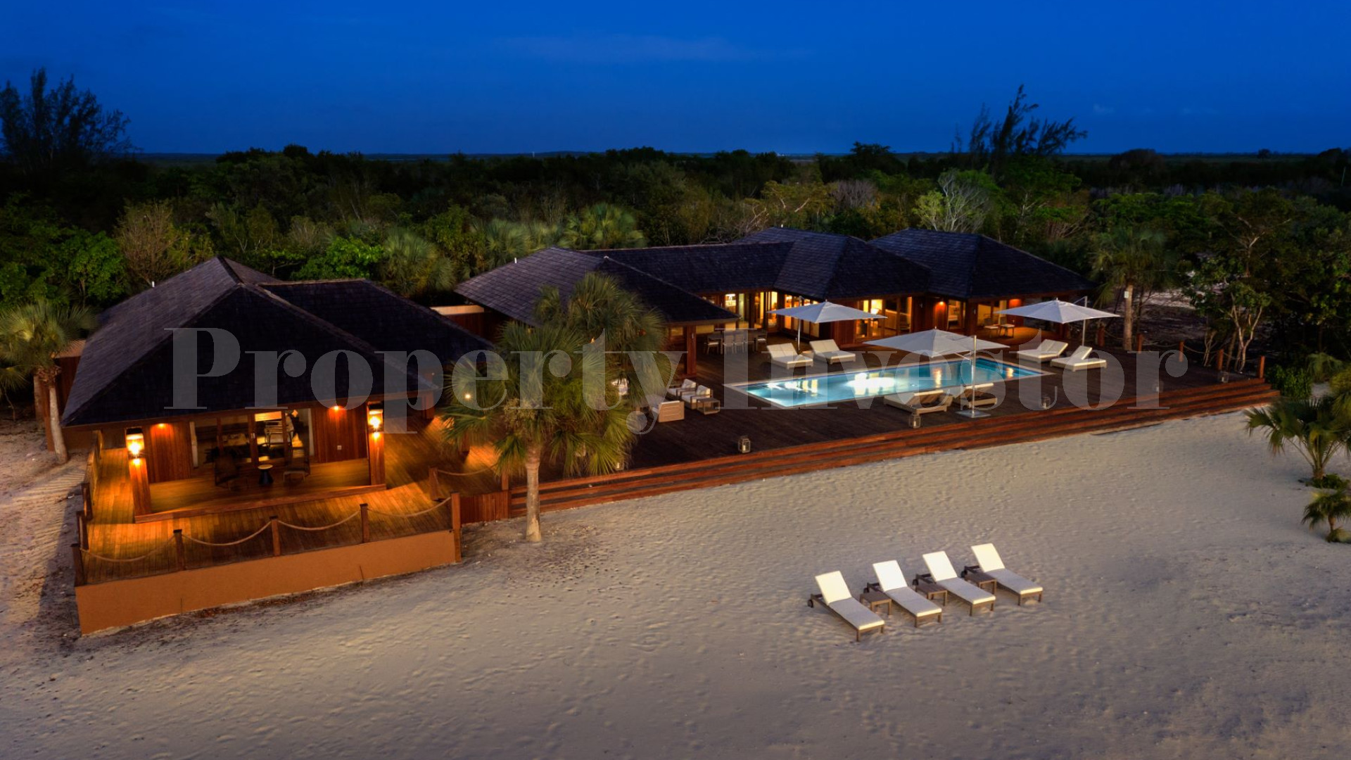 Exceptional 3 Bedroom Luxury Beachfront Estate for Sale on Parrot Cay, Turks & Caicos