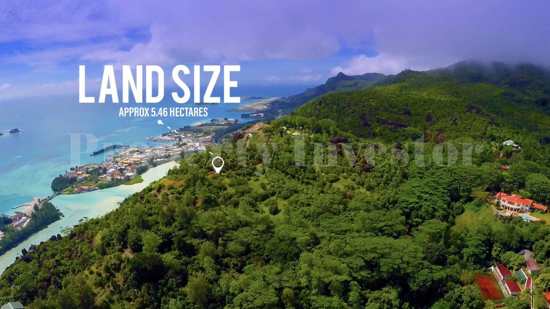 5.46 Hectare Mountaintop Land for Private or Residential Development with Unbeatable 360° Sea & Mountain Views for Sale in Mahé, Seychelles