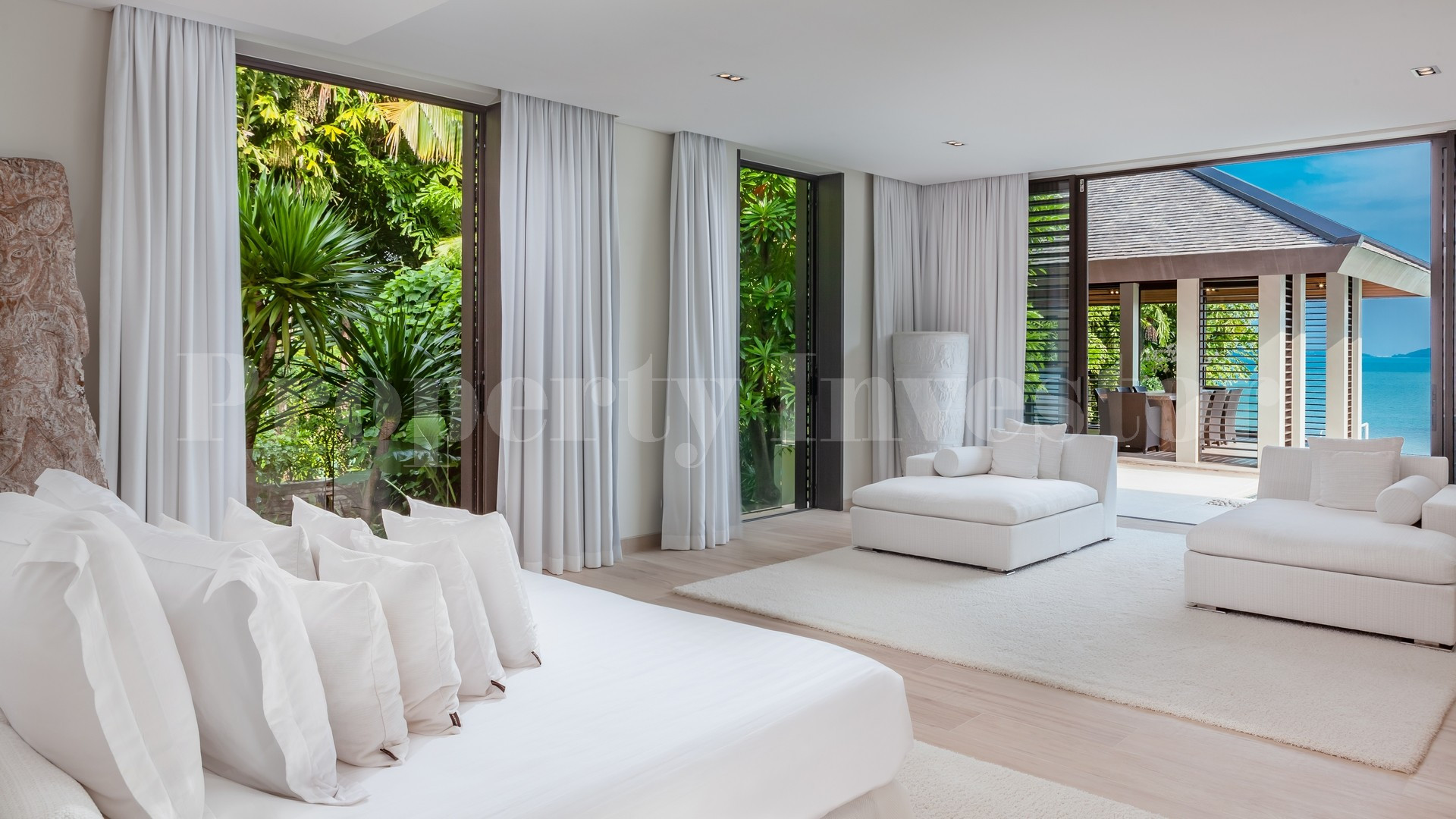 Gorgeous 5 Bedroom Private Luxury Designer Beachfront Villa for Sale in Cape Yamu, Phuket