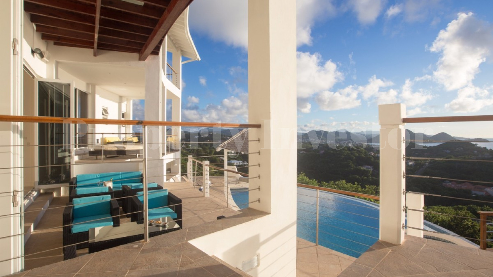 Stunning 6 Bedroom Hillside Designer Villa in St Lucia