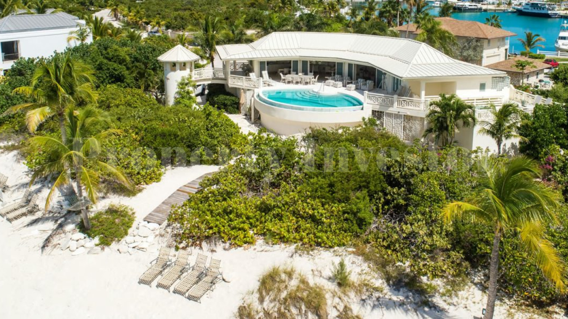 Fantastic 5 Bedroom Modern Beachfront Home for Sale in Turks & Caicos