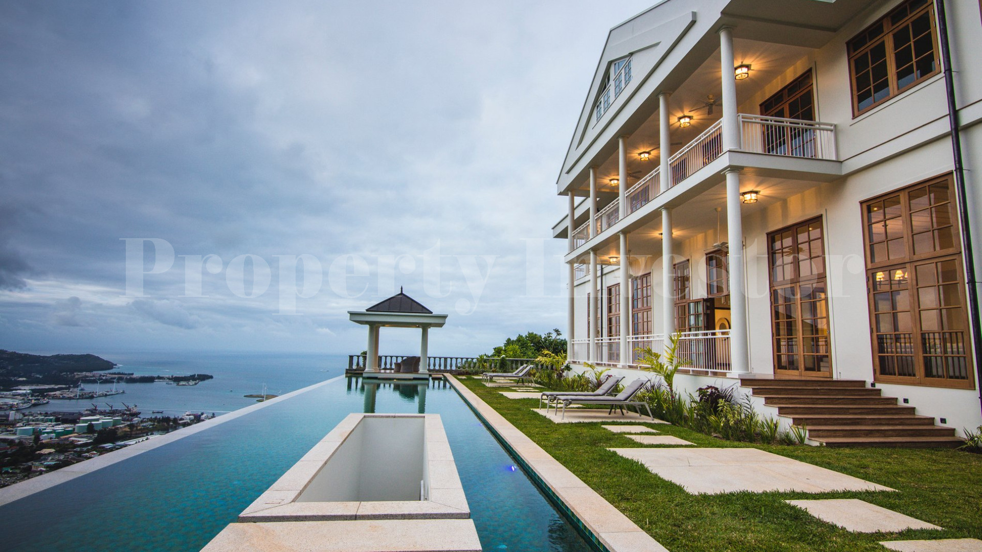 Unbelievable 6 Bedroom Private Hilltop Villa with Incredible Ocean Views for Sale in Mahé, Seychelles