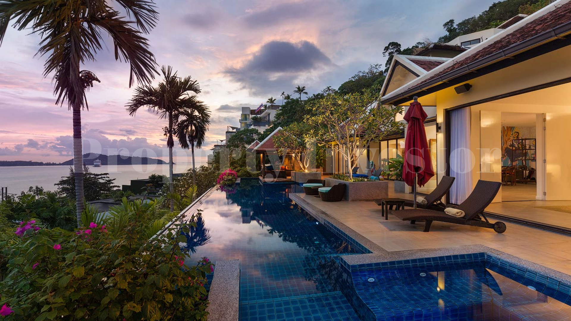 Boutique Resort Sea View Infinity Pool Villa