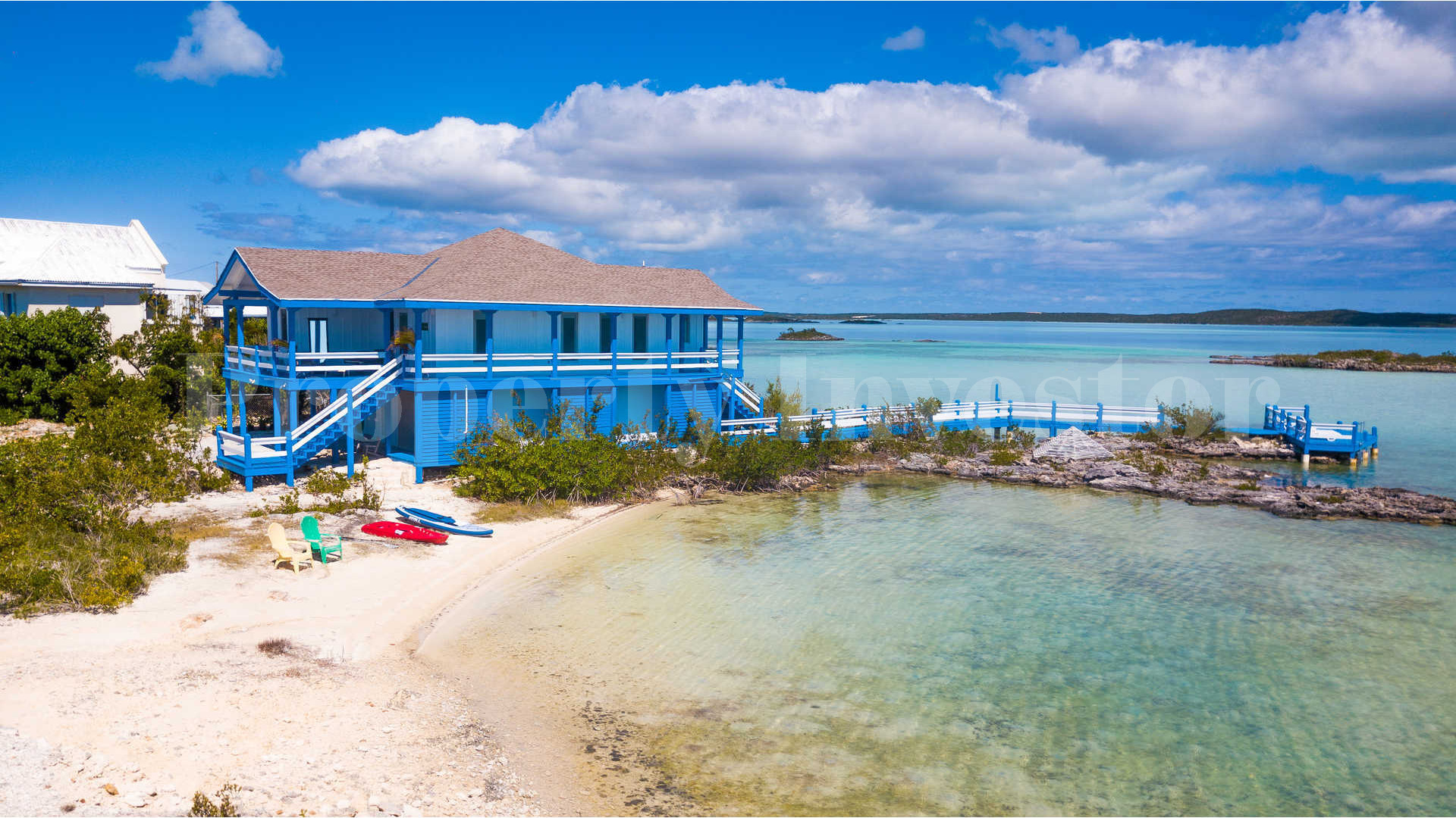 Charming 3 Bedroom Residence on Chalk Sound, Turks & Caicos