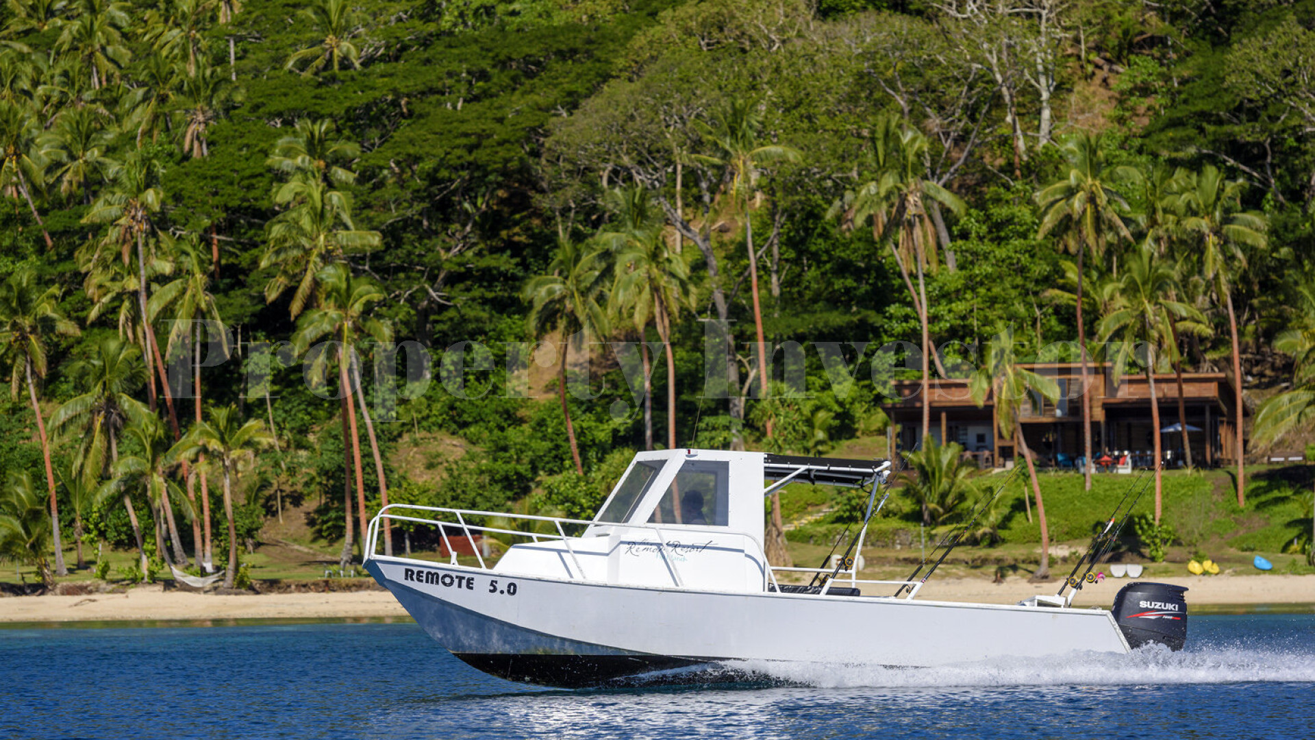 Award Winning 8 Villa Boutique Island Resort for Sale on the Rainbow Reef, Fiji