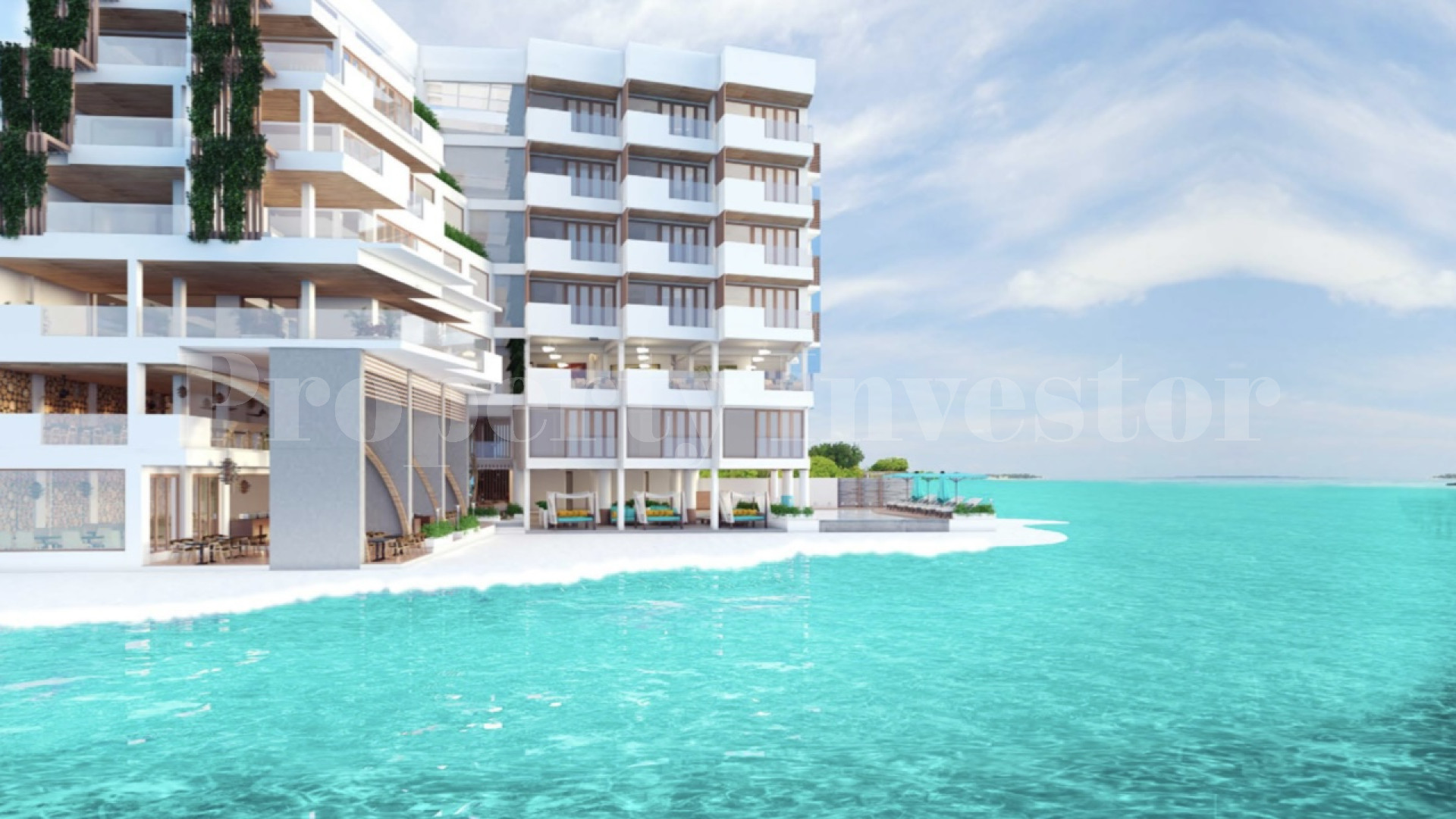 Partially Complete 4* Beachfront Hotel for Sale in South Malé Atoll, Maldives