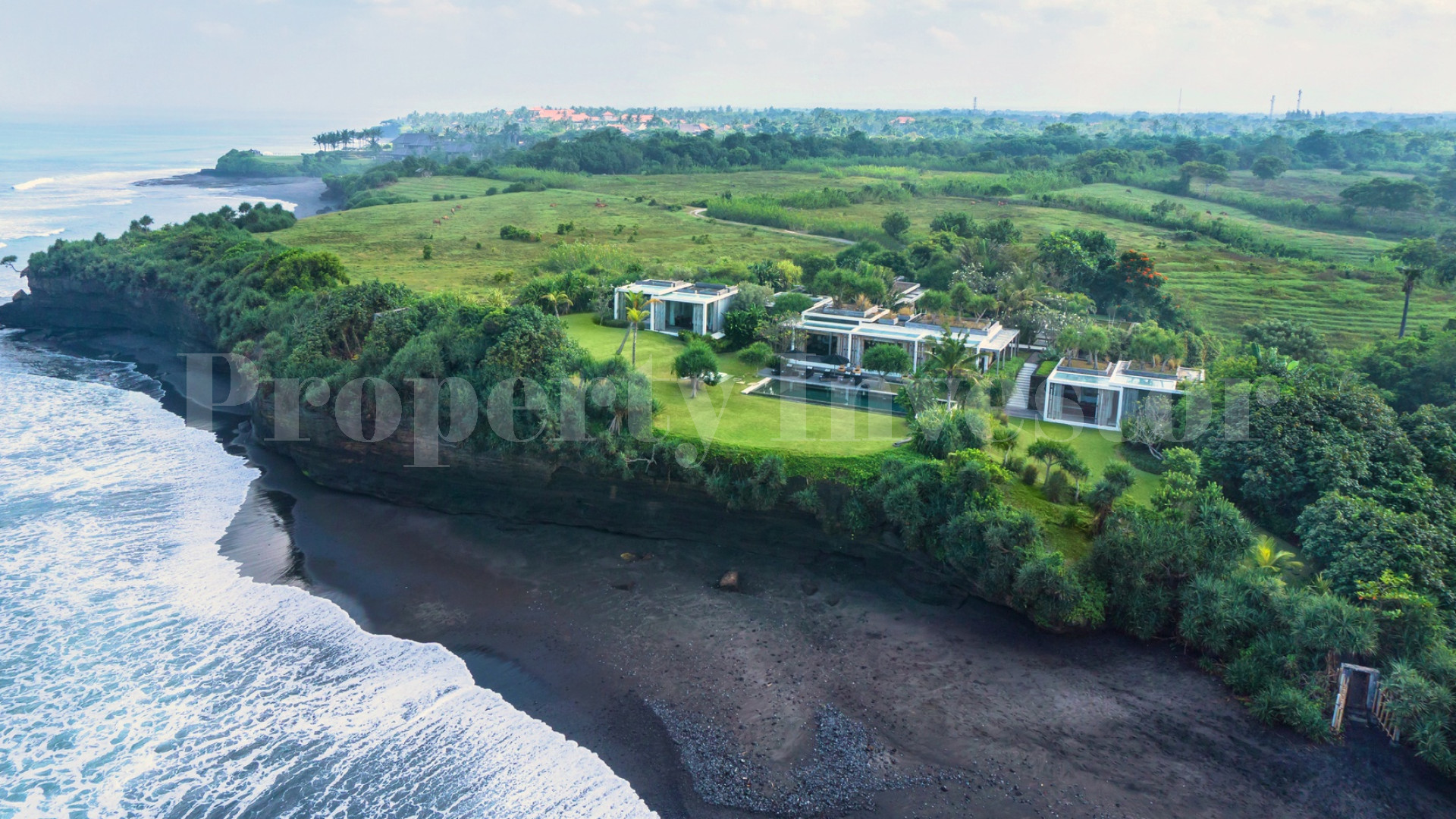 Breathtaking 3 Bedroom Beachfront Estate in Tanah-Lot, Tabanan, Bali