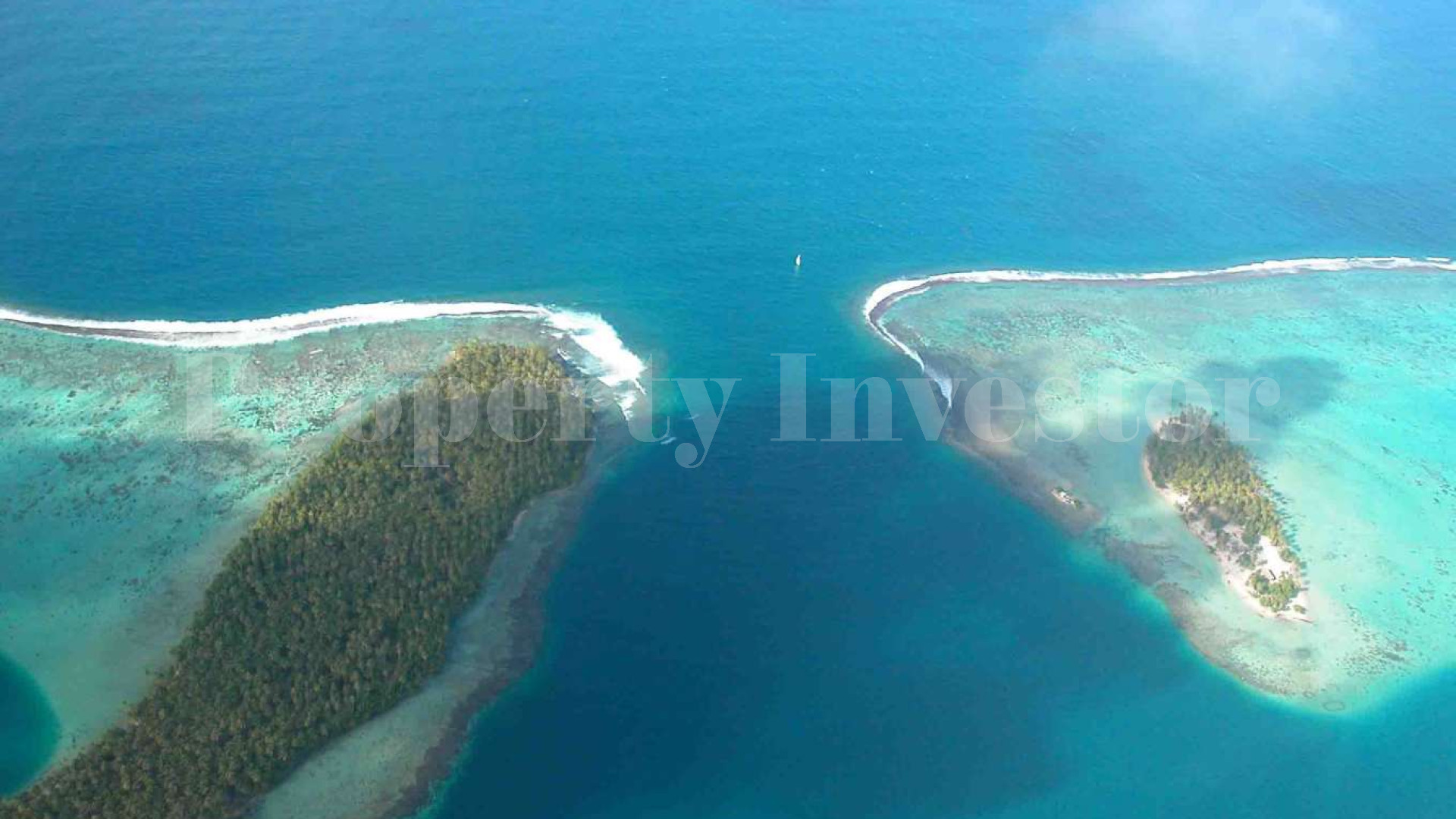 Virgin 12.9 Hectare Private Island for Sale in French Polynesia