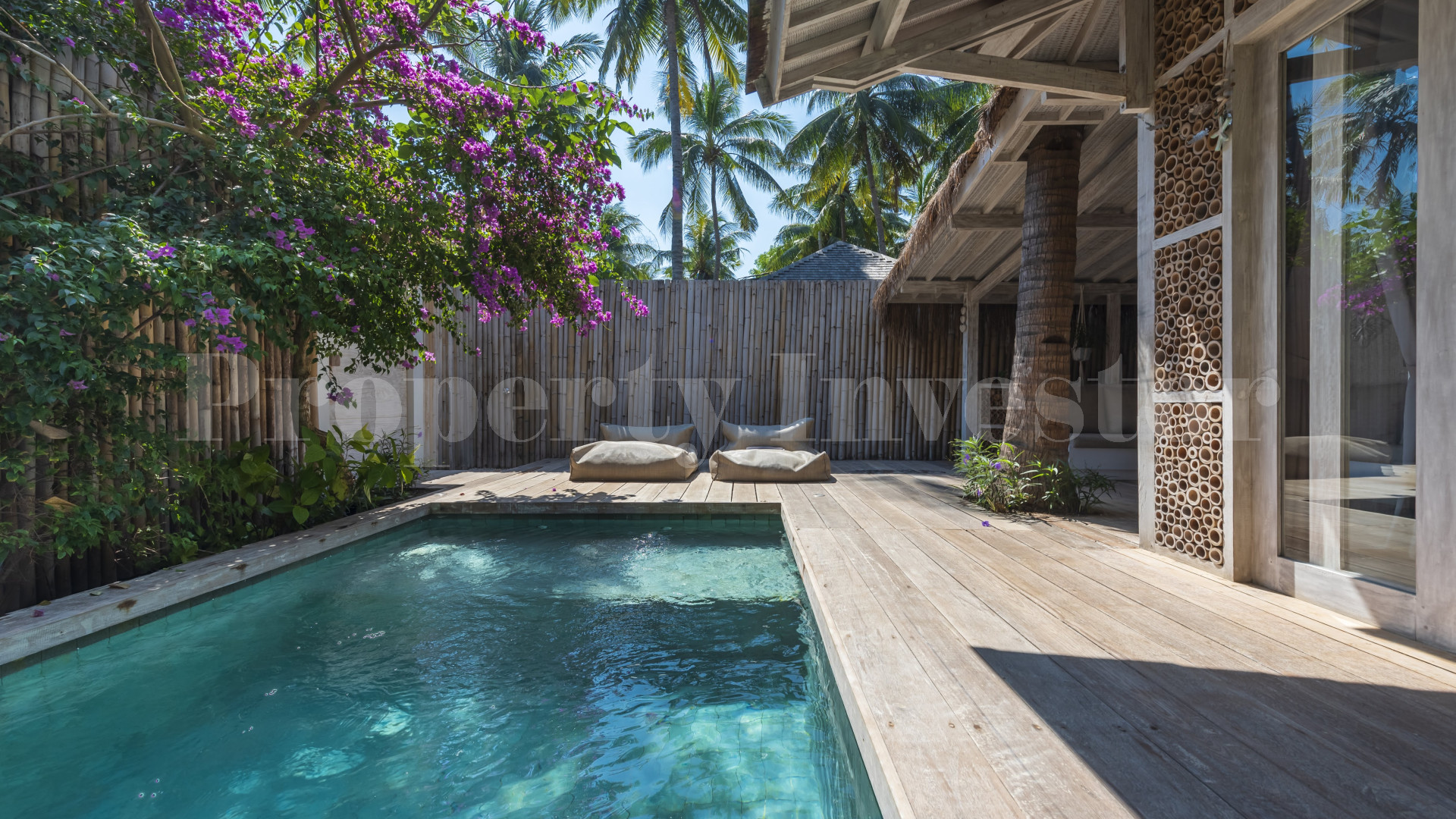 Charming 4* Boutique Hotel with 11 1-2 Bedroom Villas in the Gili Islands, Indonesia