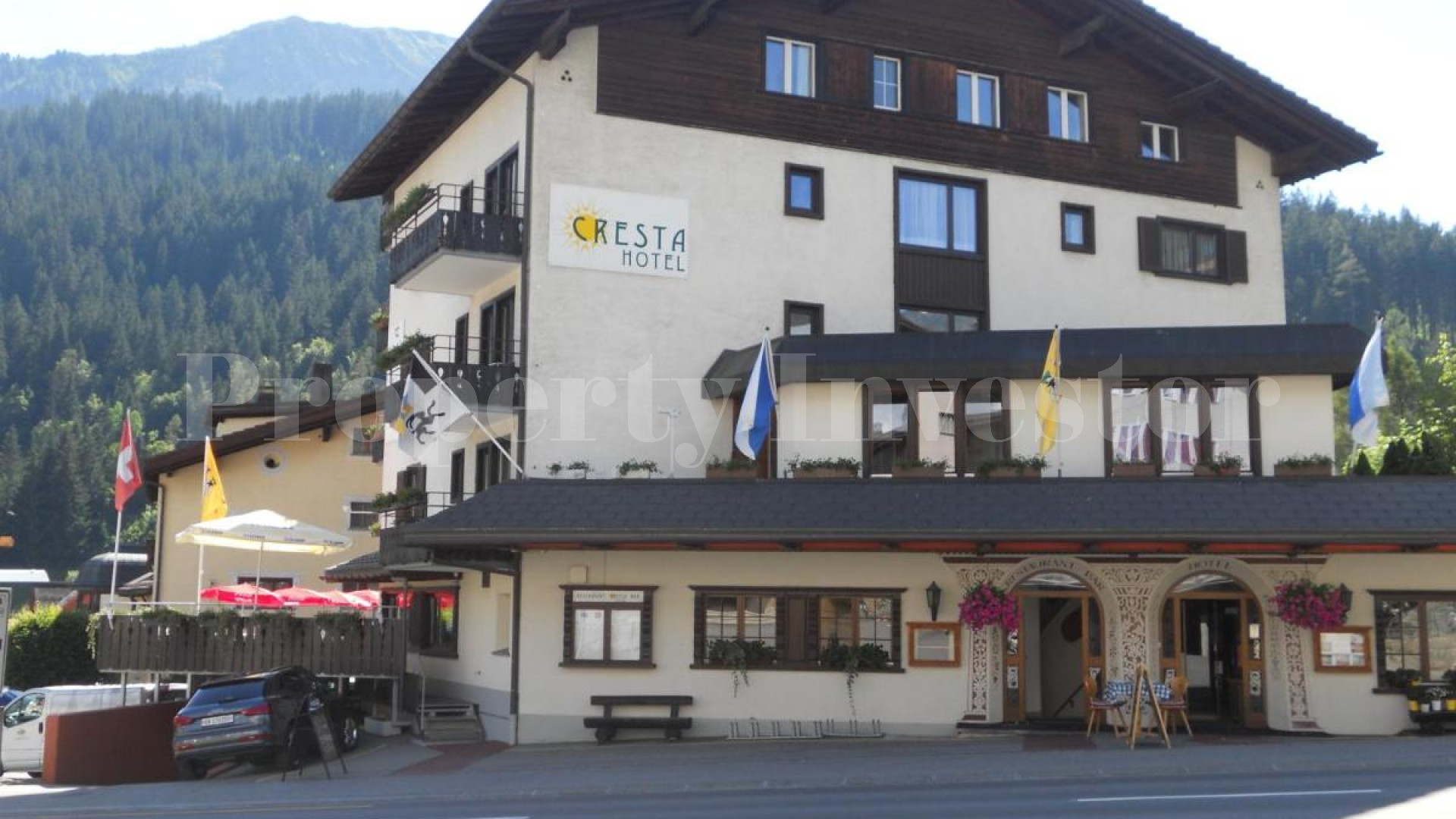 Income Generating 3-Star 40 Room Boutique Hotel for Sale Near Davos, Switzerland