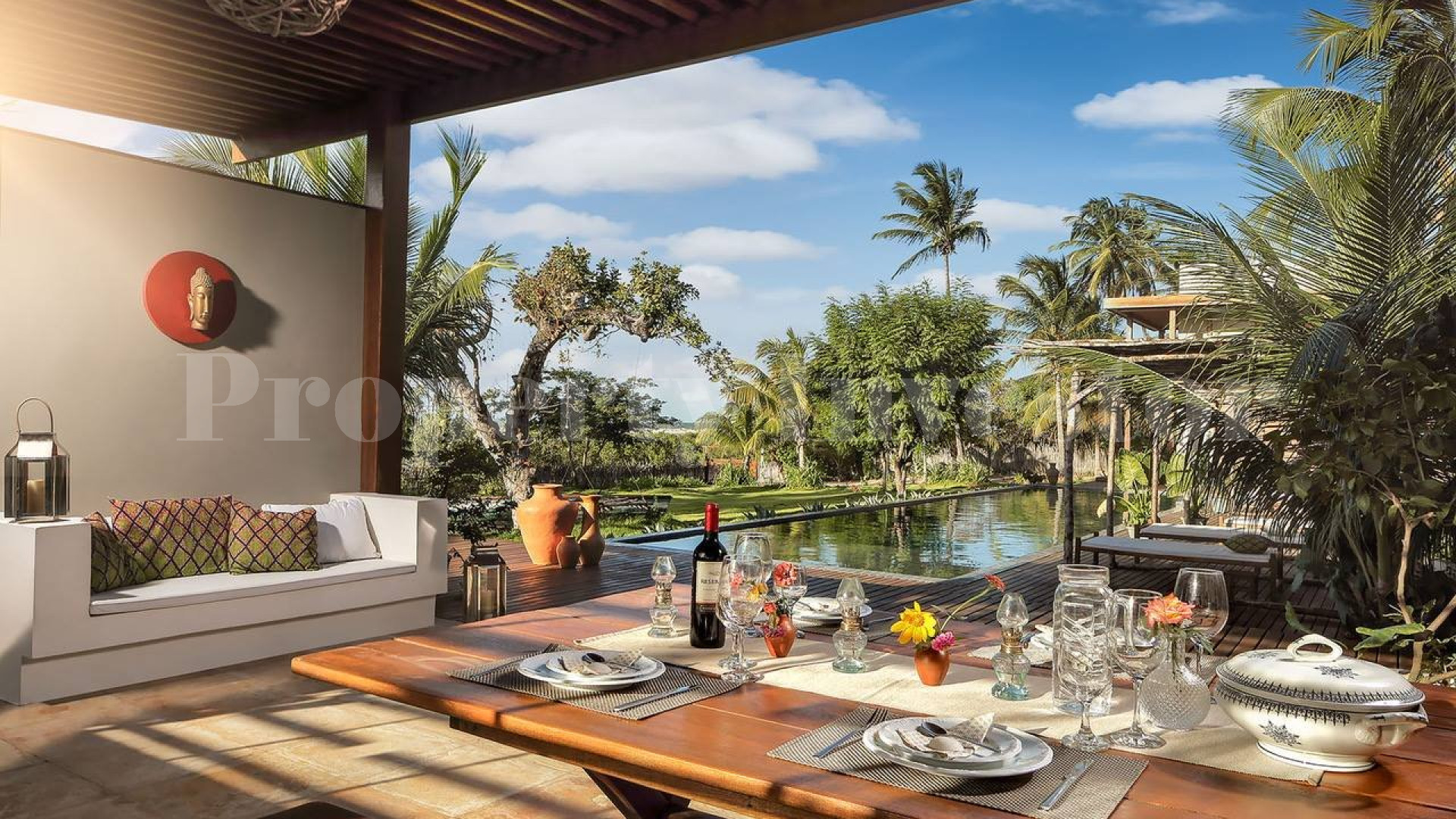 Incredible 9 Suite Luxury Beachfront Tropical Wilderness Villa for Sale in Jericoacoara, Brazil