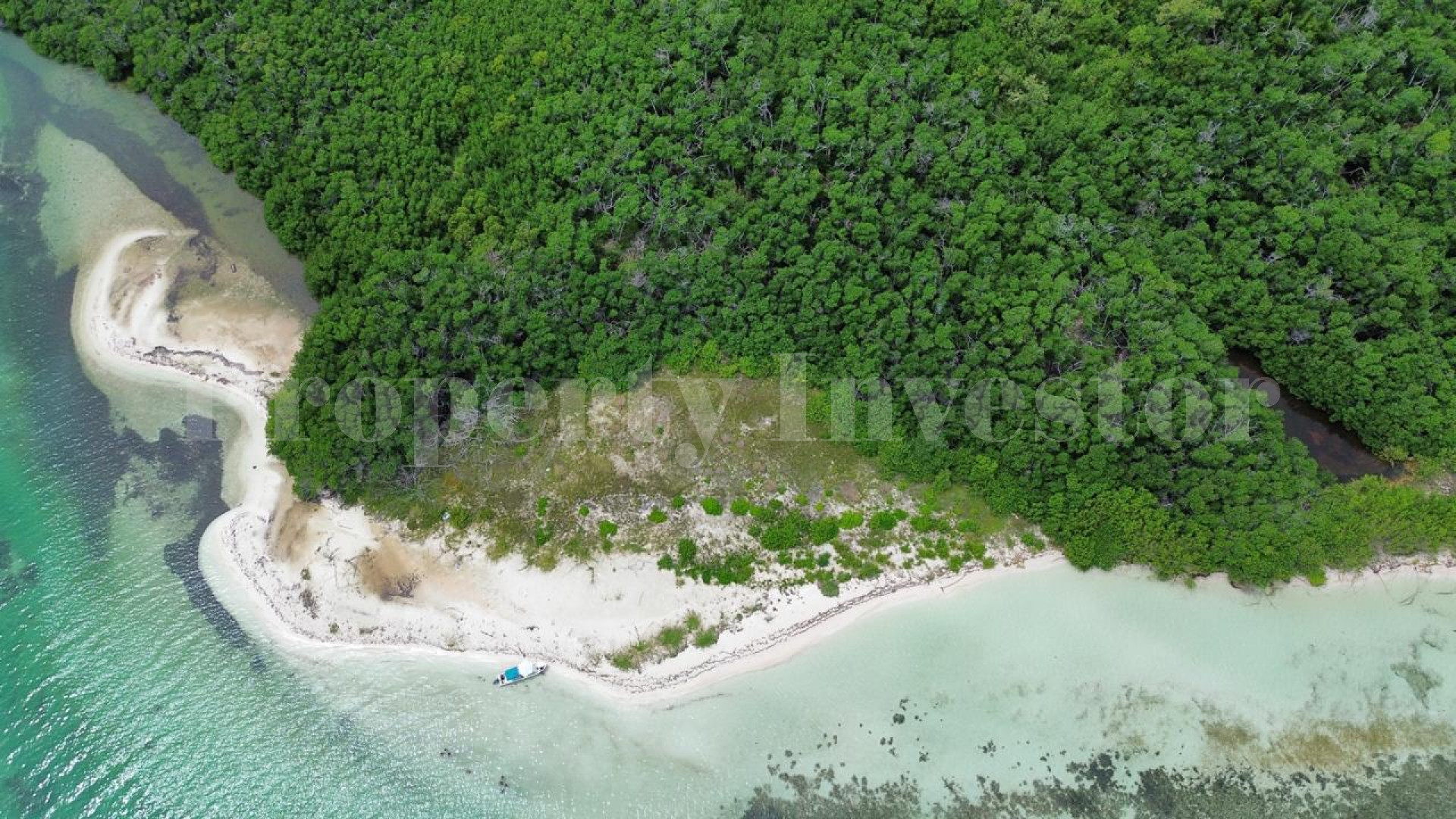 Frenchman's Caye — 200 Acre Private Undeveloped Island for Sale Near Belize City, Belize