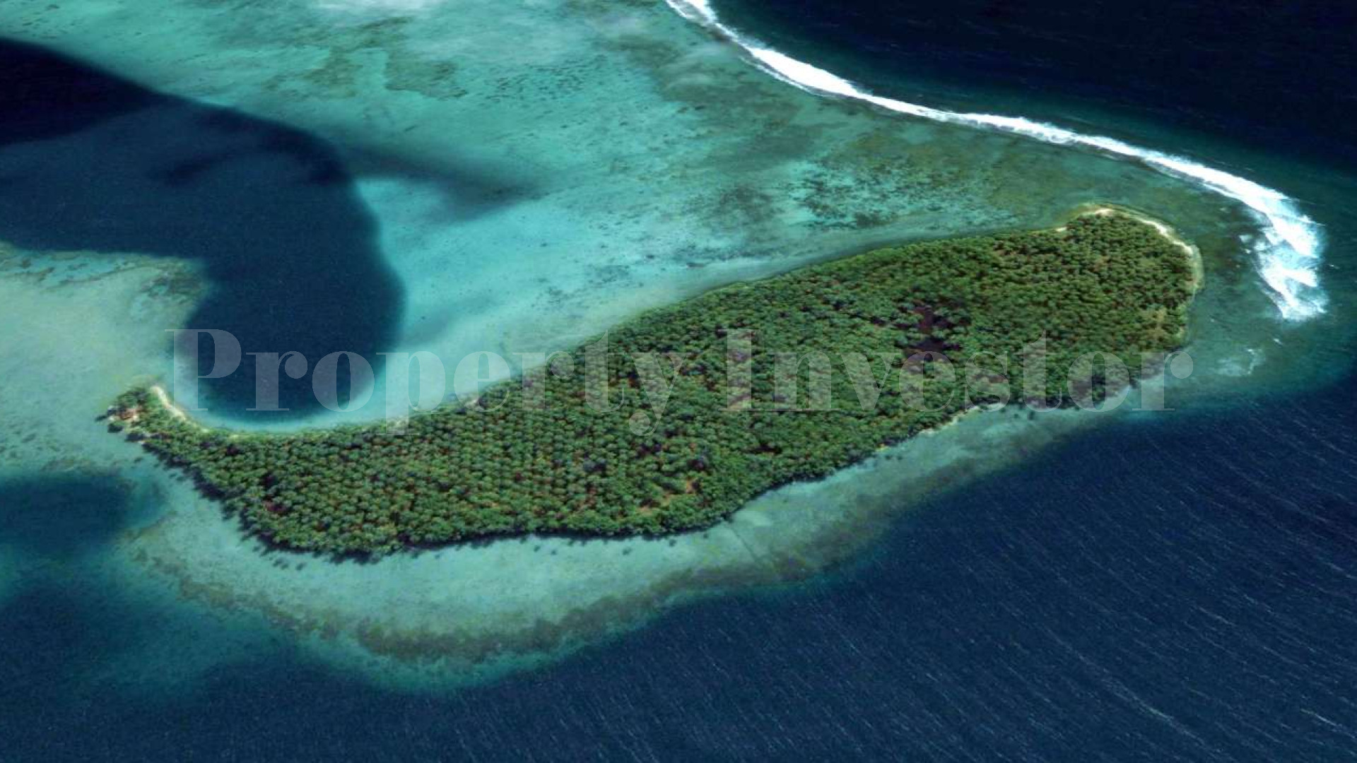 Virgin 12.9 Hectare Private Island for Sale in French Polynesia