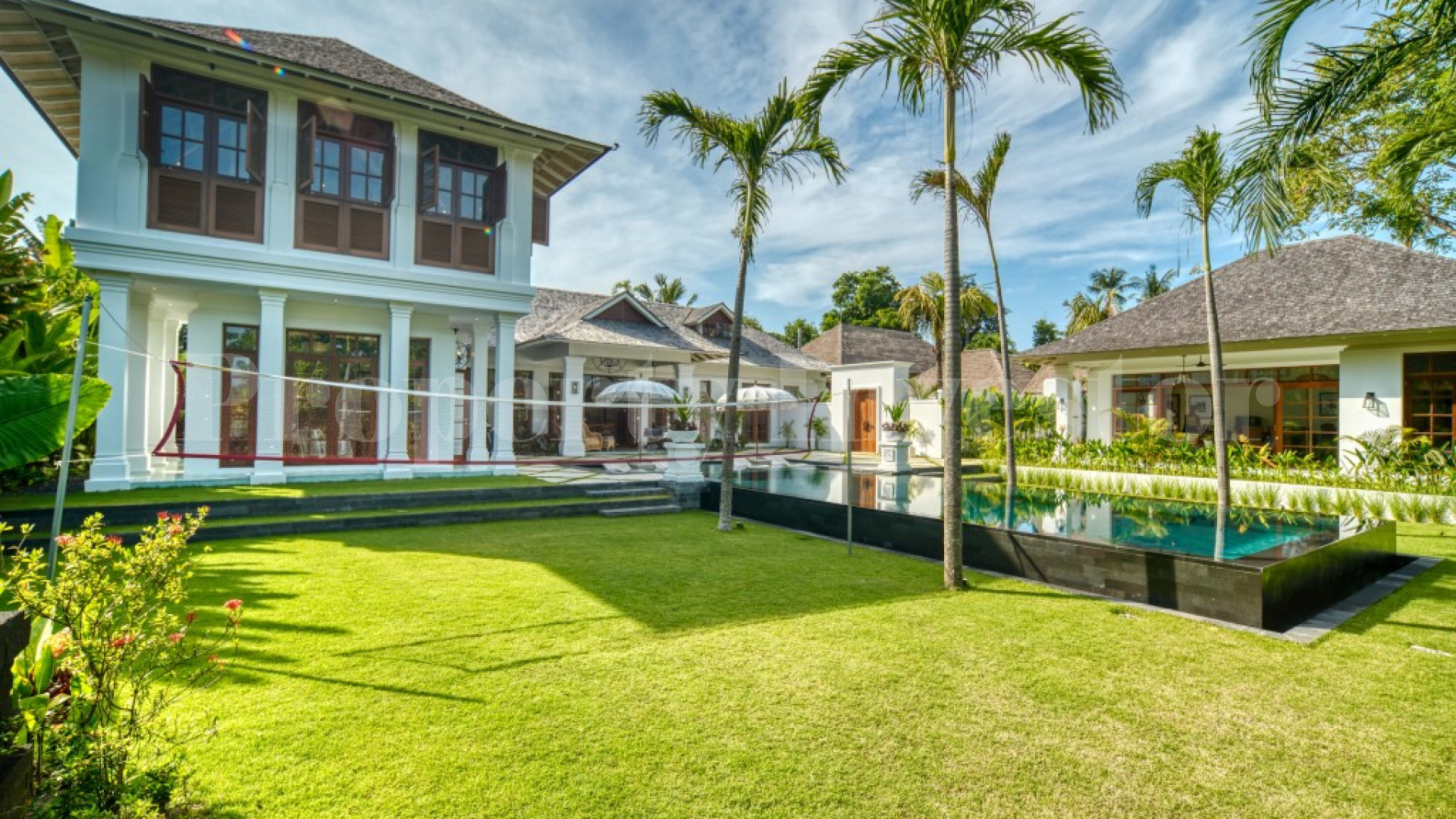 Brand New 4-5 Bedroom Luxury Colonial Beachside Residence for Sale in Seseh, Bali