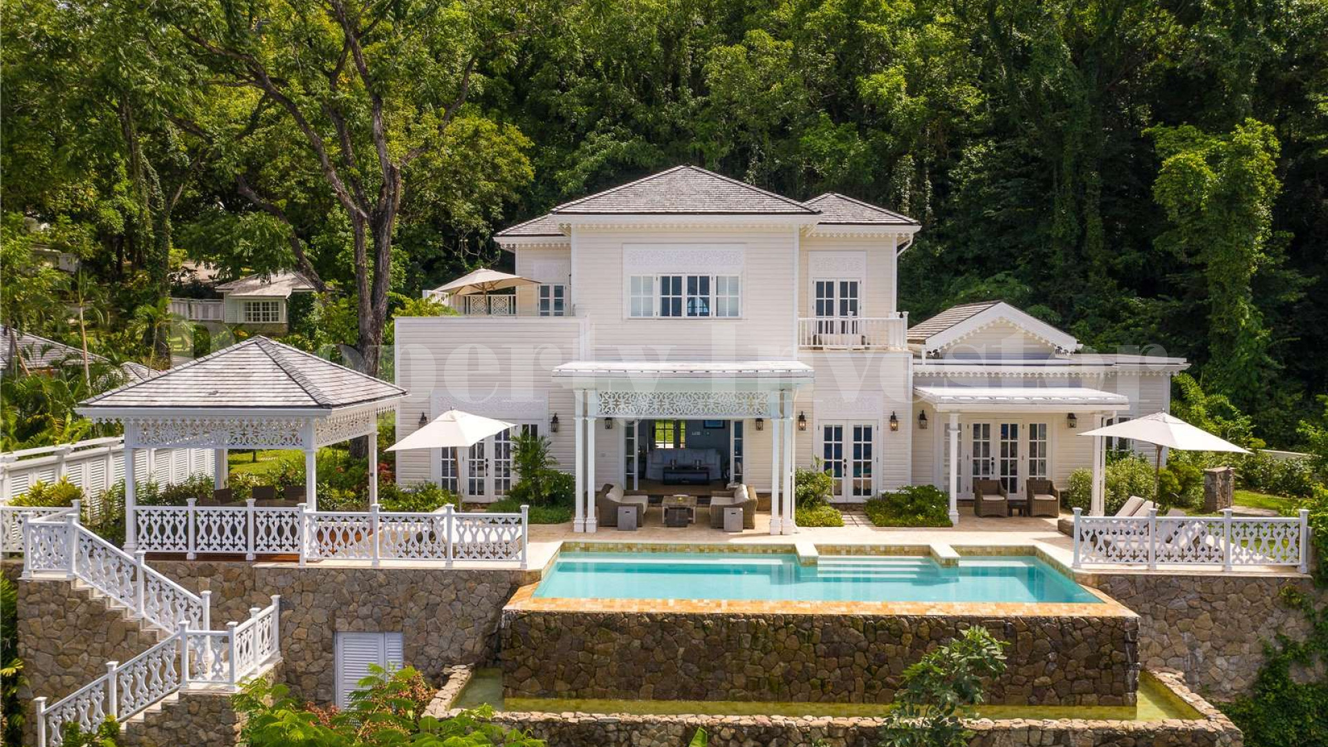 Exquisite 4 Bedroom Luxury Colonial Residence in St Lucia