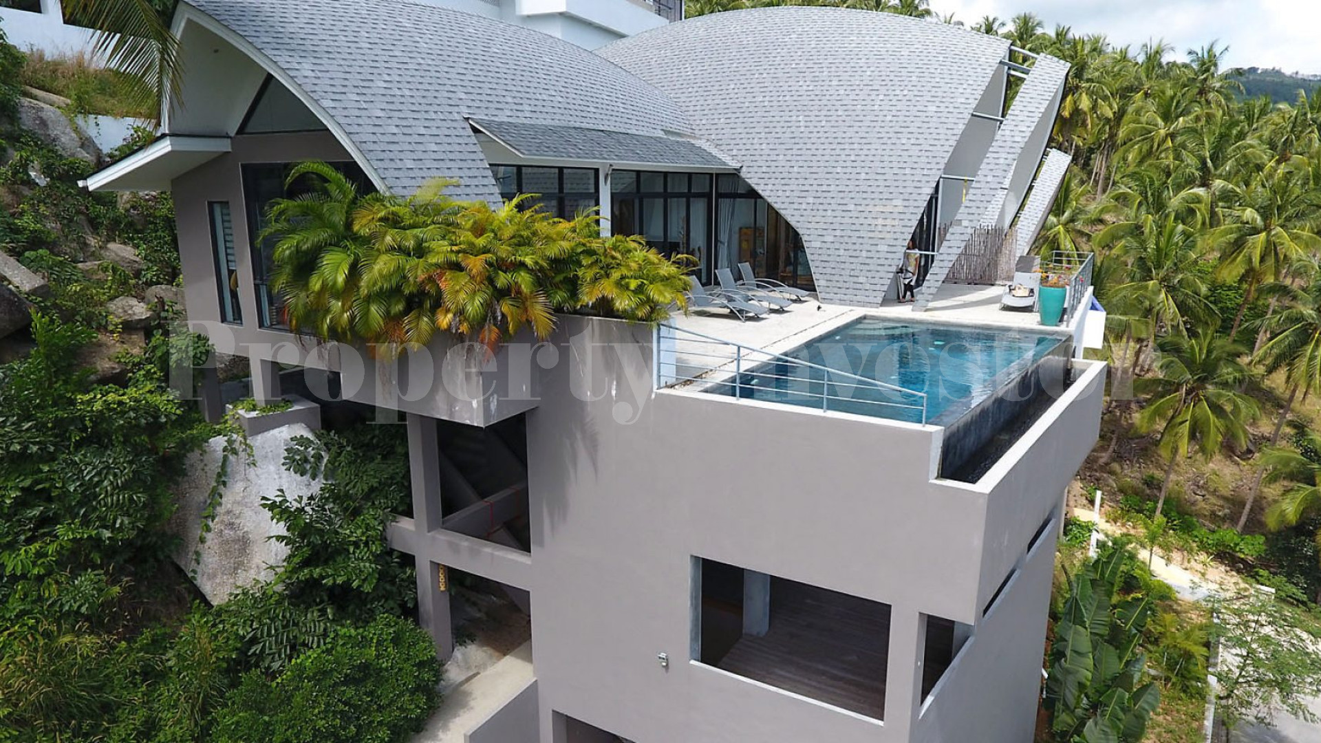 3 Bedroom Panoramic Seaview Villa for Sale in Koh Samui, Thailand