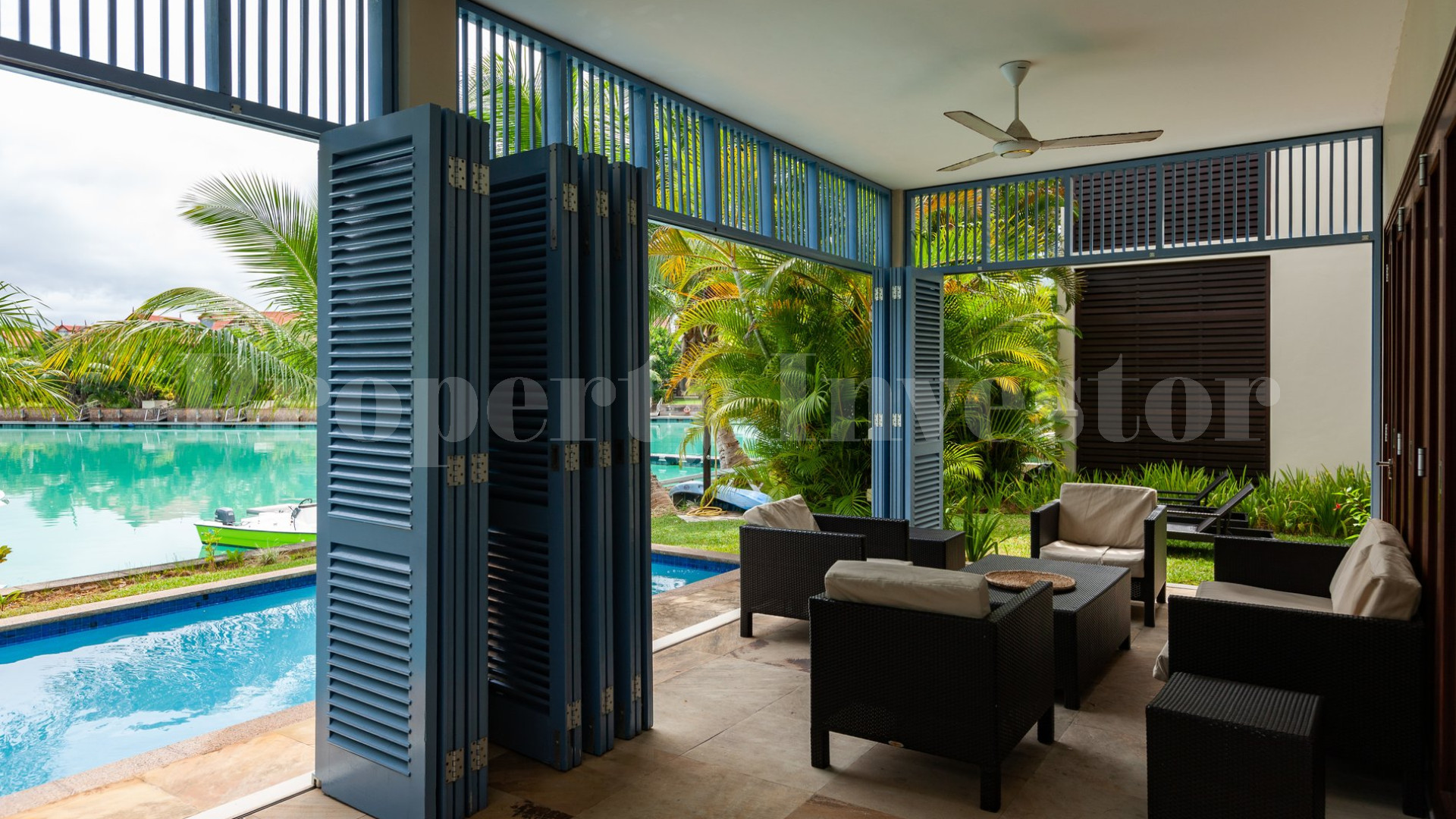 Spacious 4 Bedroom Waterfront Maison with Private Mooring for Sale on Eden Island, Seychelles