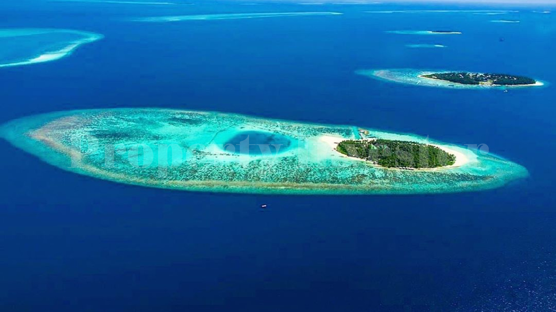 Exclusive 32 Room Island Eco Resort with 89 Room Overwater Bungalow Expansion Plan for Sale in the Maldives