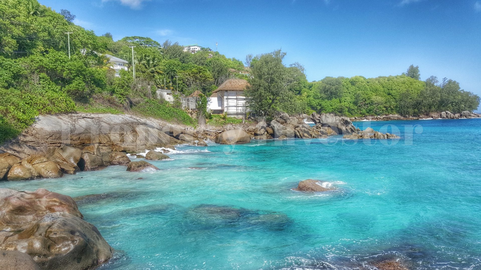 Large 5,000 m² Beachfront Lot for Residential or Commercial Development for Sale on Mahé's Northern Coast, Seychelles