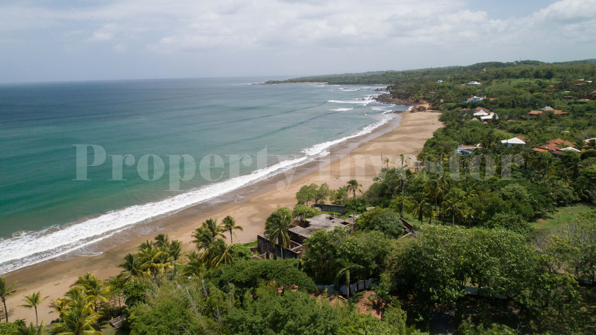 Magnificent 7 Bedroom Unfinished Beachfront Estate for Sale in Pedasi, Panama