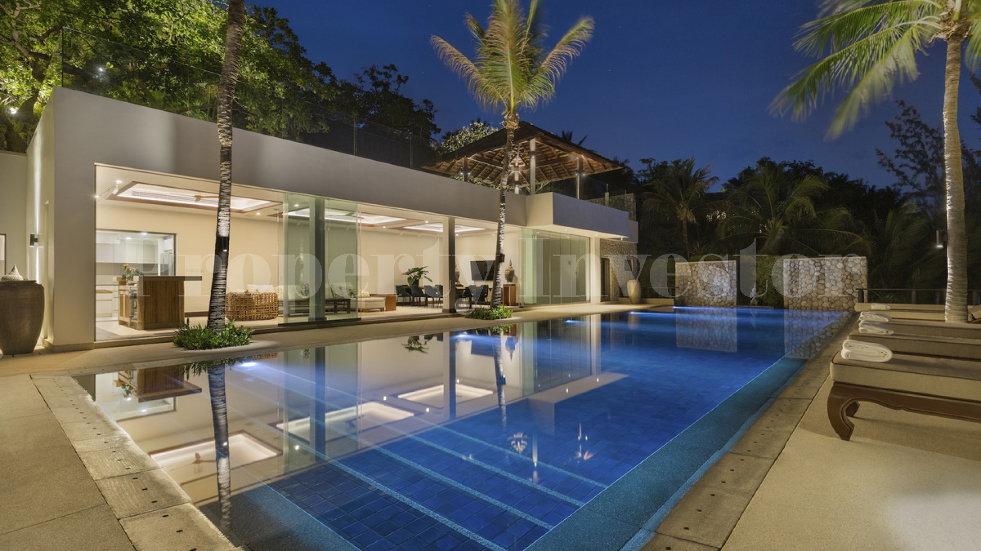 Stunning 6 Bedroom Modern Beachfront Thai Style Villa for Sale in Phuket