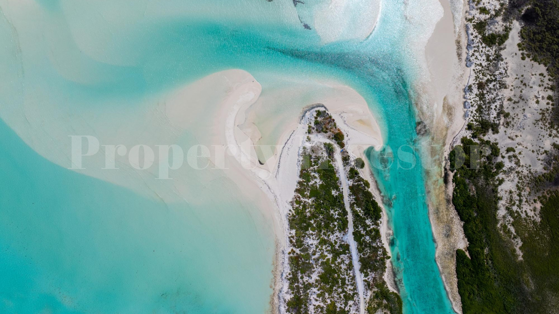 Pristine 2 Hectare Waterfront Parcel for Residential Development in North Caicos, Turks & Caicos