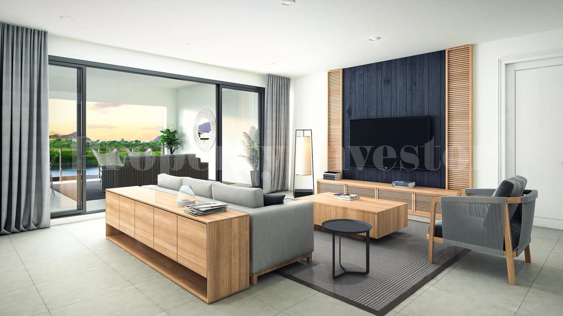 Exclusive Waterfront Apartment in Mauritius (Unit A3)