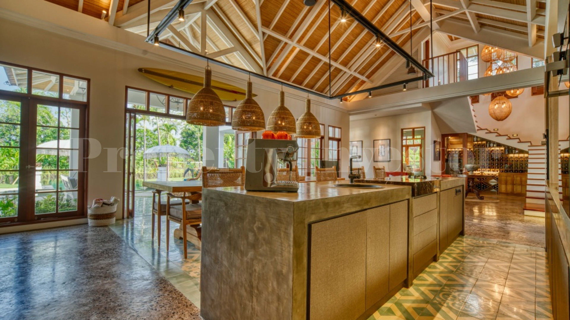 Brand New 4-5 Bedroom Luxury Colonial Beachside Residence for Sale in Seseh, Bali