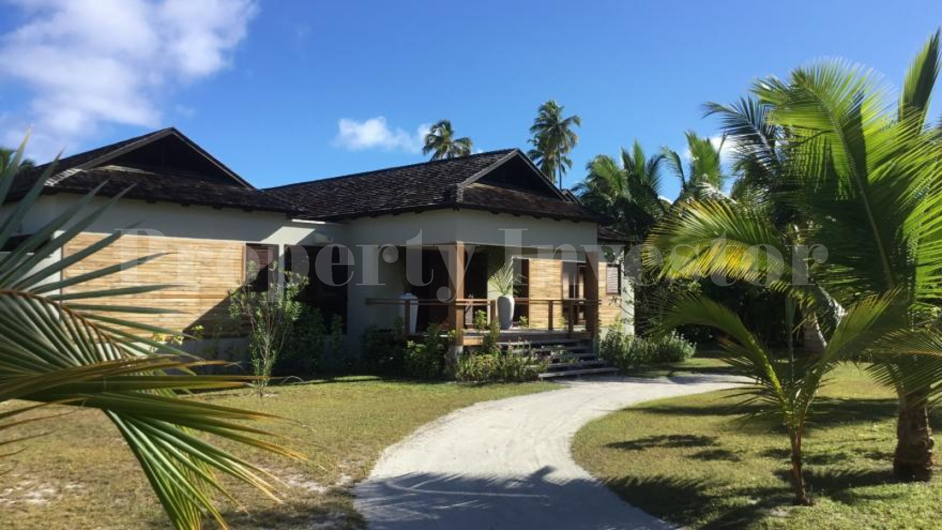 Private 4 Bedroom Luxury Beachfront Villa for Sale on Desroches Island, Seychelles