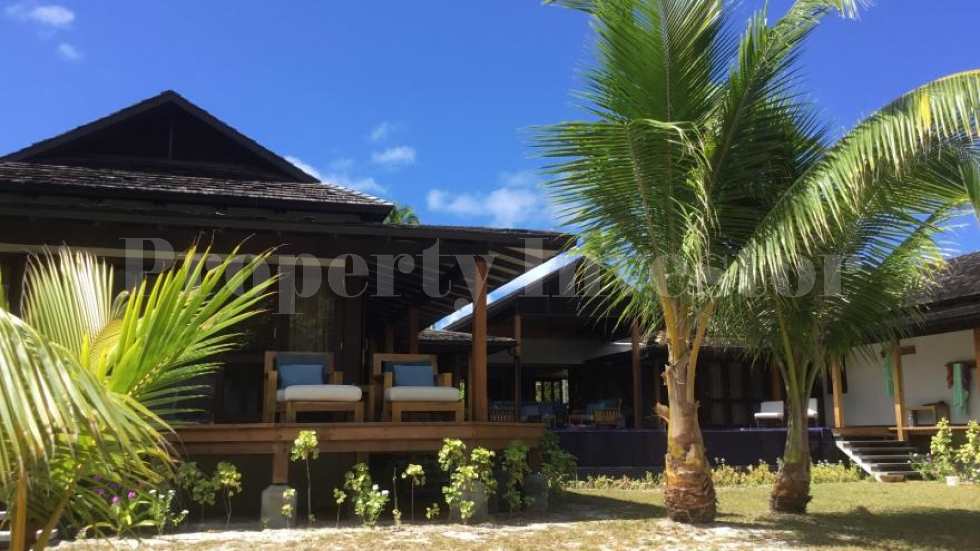 Private 4 Bedroom Luxury Beachfront Villa for Sale on Desroches Island, Seychelles