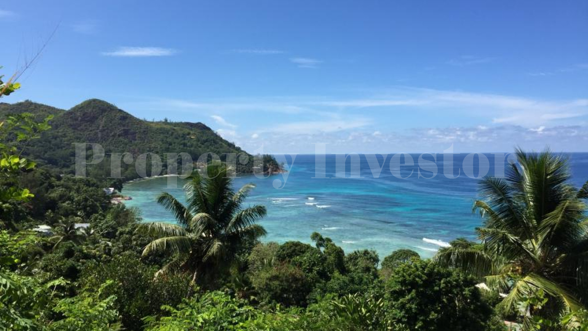 Breathtaking 0.33 Hectare Panoramic Sea View Lot at Anse La Blague on Praslin Island, Seychelles