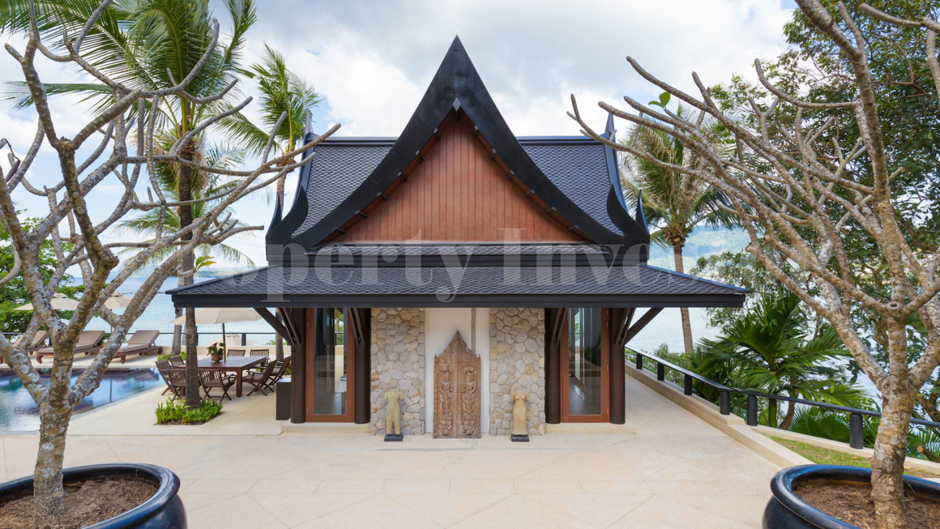 Stunning 6 Bedroom Modern Beachfront Thai Style Villa for Sale in Phuket