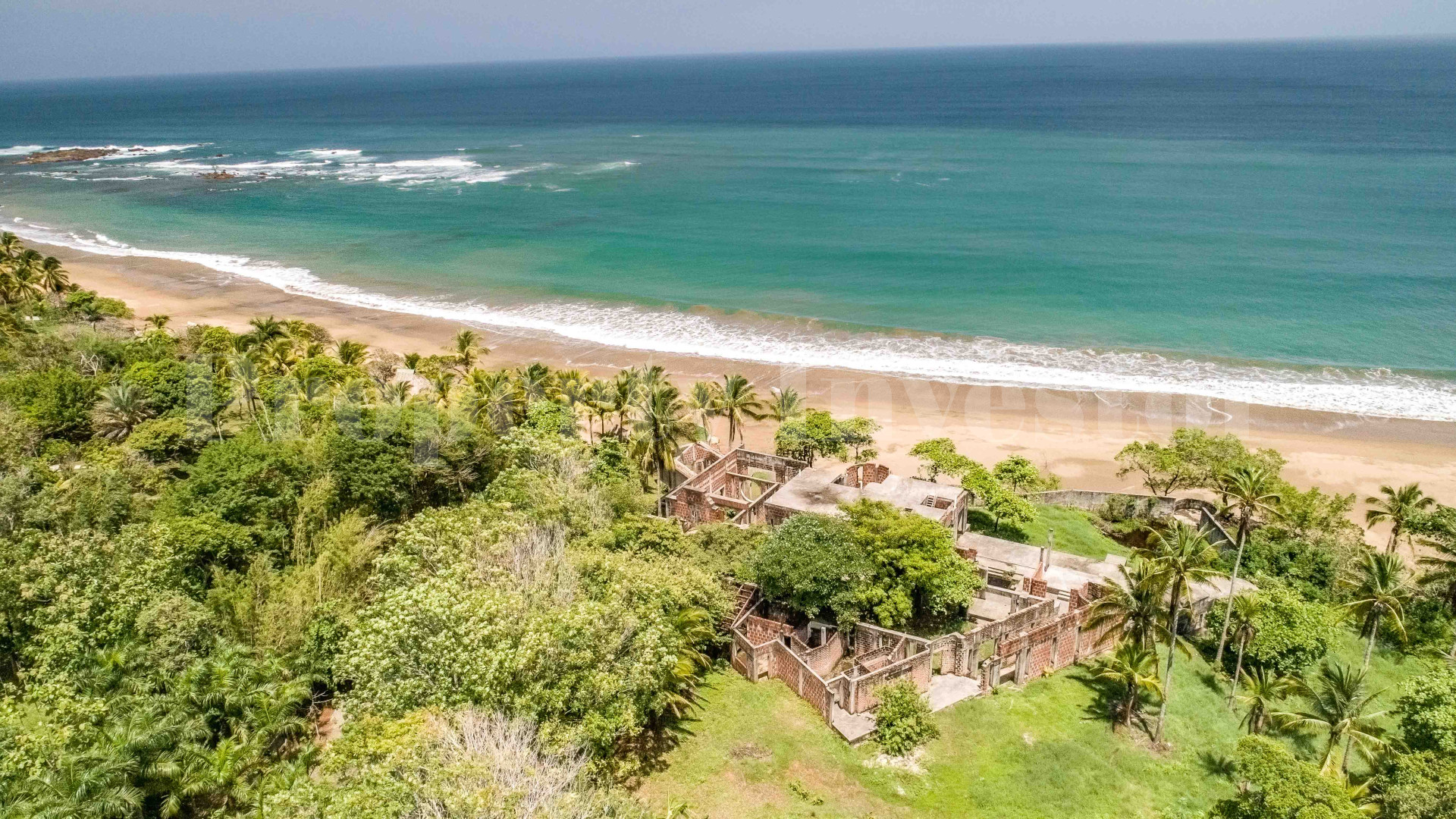 Magnificent 7 Bedroom Unfinished Beachfront Estate for Sale in Pedasi, Panama