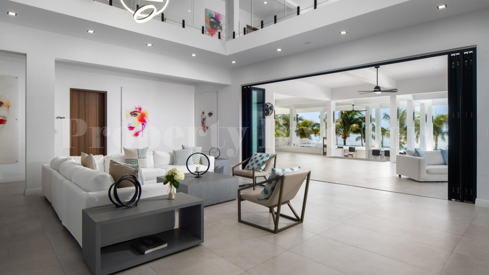 Premier 10 Bedroom Beachfront Trophy  Estate for Sale in Turtle Tail, Turks & Caicos