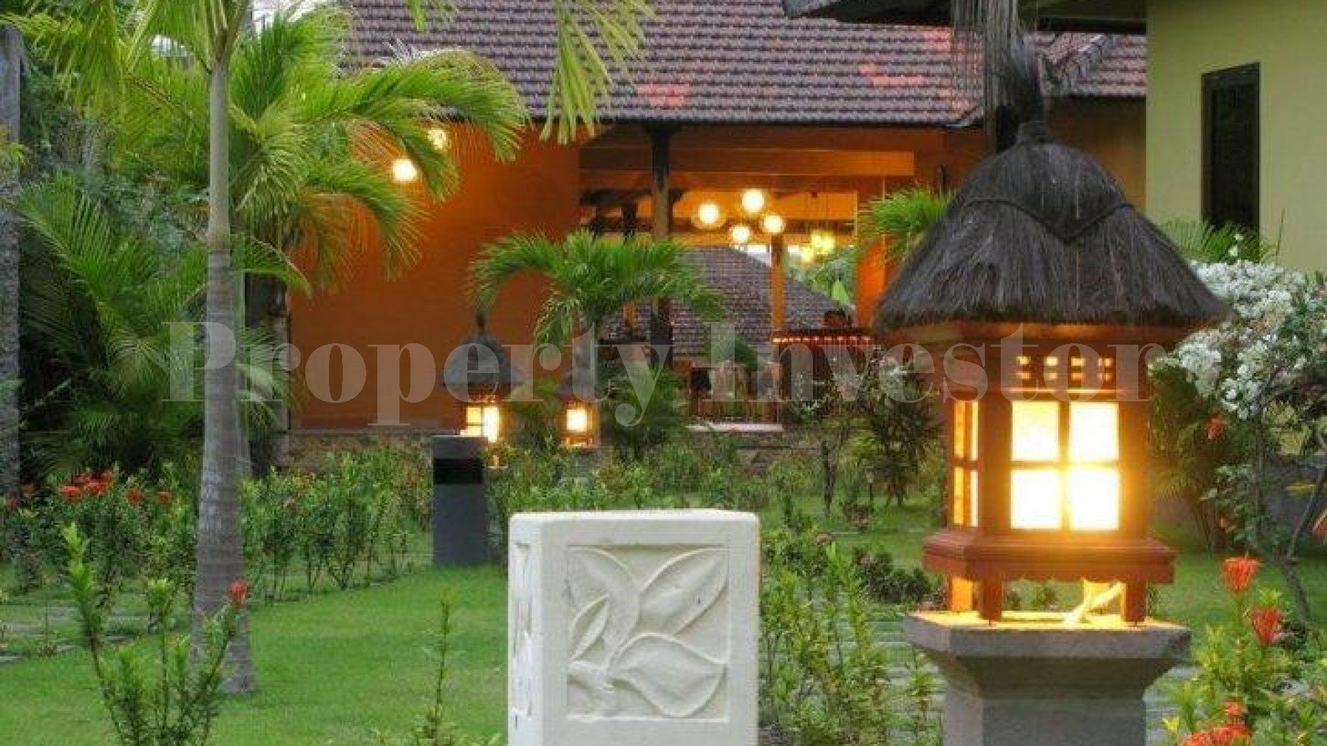 Fully Operational 9 Bungalow Beachfront Boutique Hotel for Sale in Candidasa, Bali