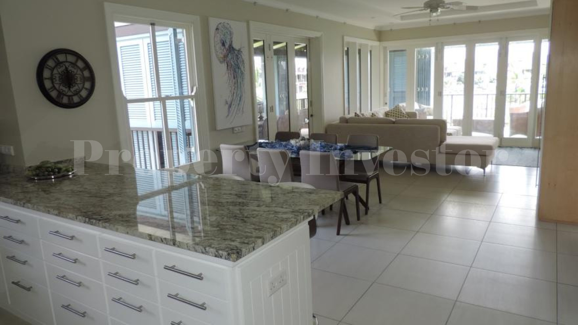 Stunning 3 Bedroom Luxury Apartment with Amazing Marina & Mountain Views for Sale on Eden Island, Seychelles