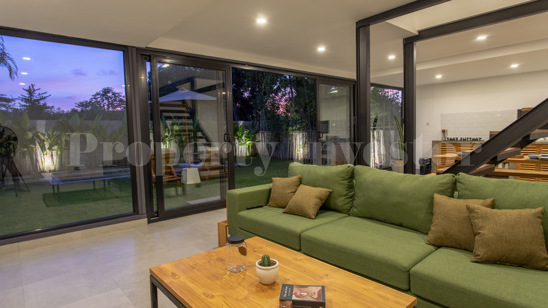 New 2 Bedroom Industrial Design Villa for Sale in Bukit, Bali