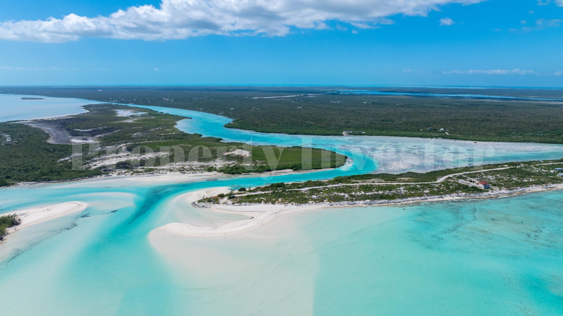 Pristine 2 Hectare Waterfront Parcel for Residential Development in North Caicos, Turks & Caicos